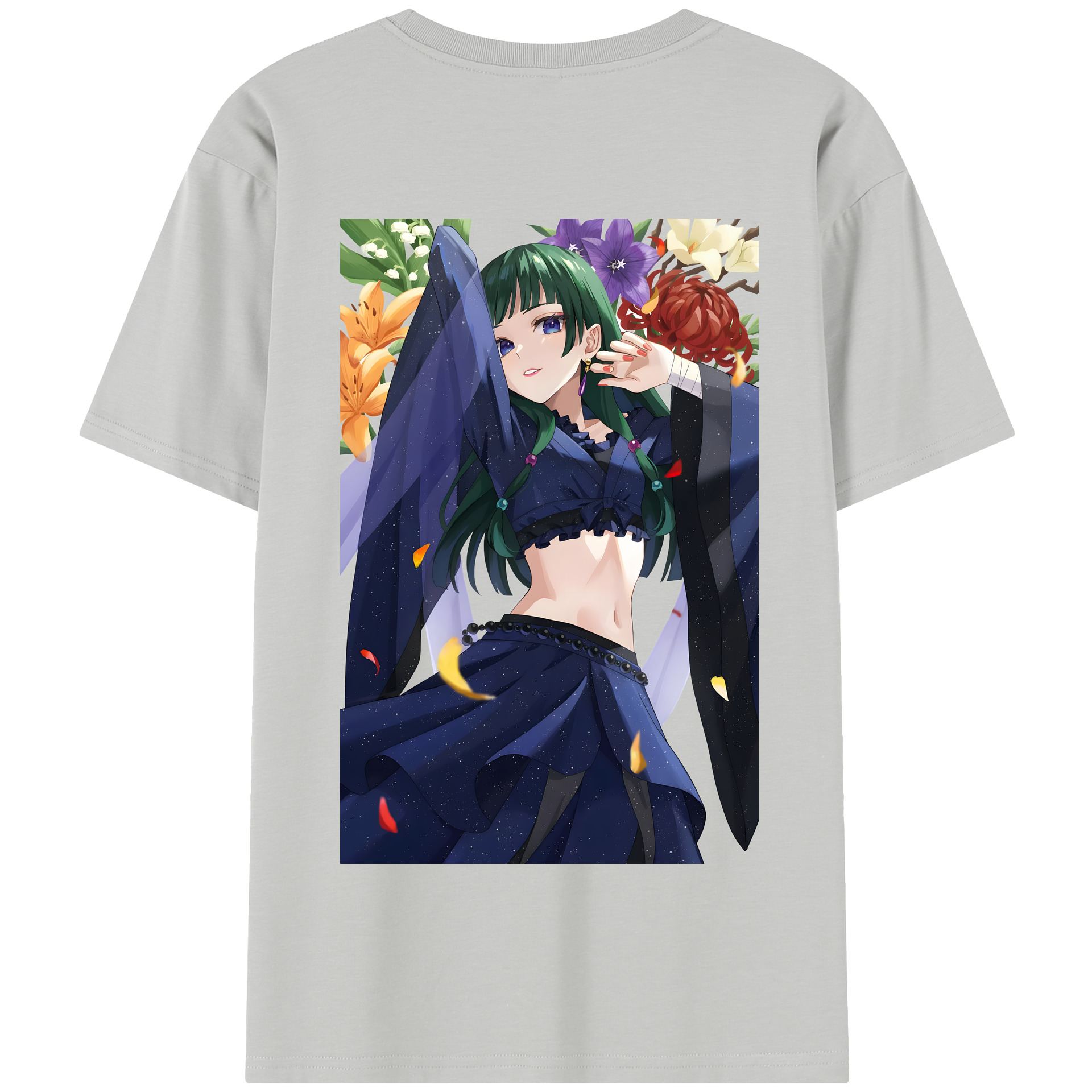 （画像用） 薬屋のひとりごと The Apothecary Diaries 綿100％半袖Tシャツ（背面プリント）