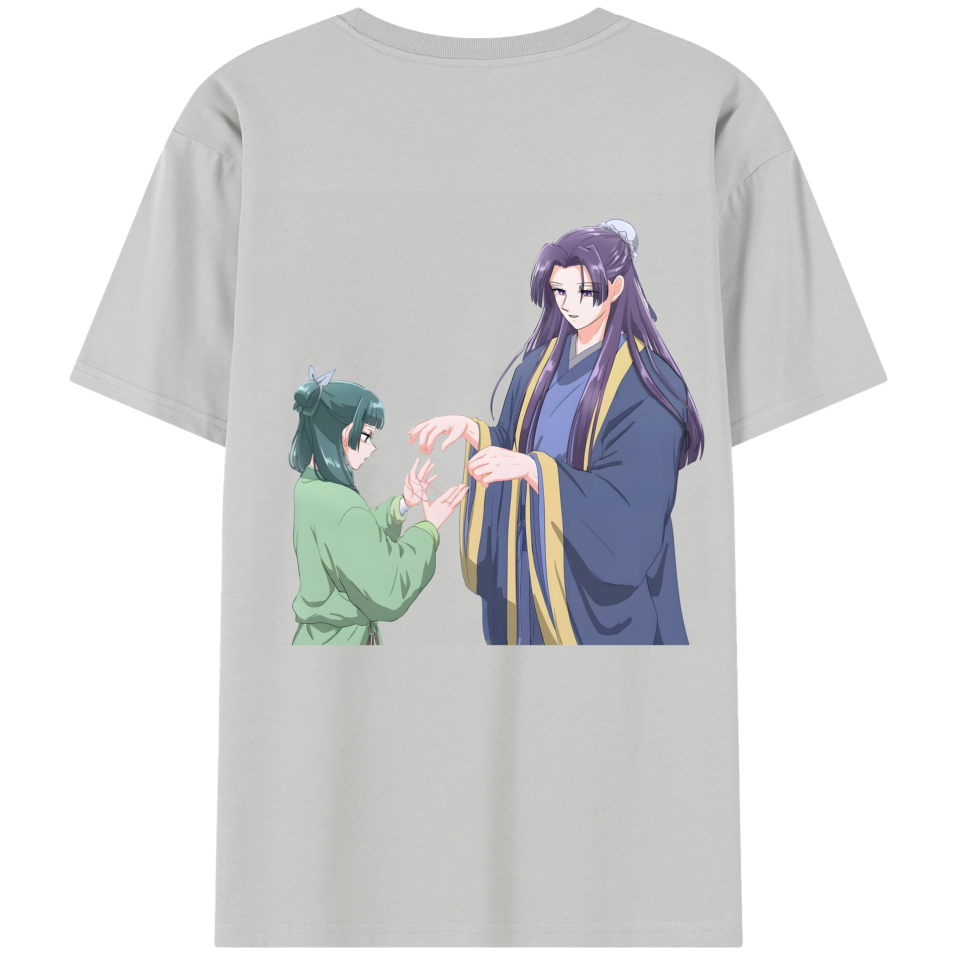 （画像用） 薬屋のひとりごと The Apothecary Diaries 綿100％半袖Tシャツ（背面プリント）