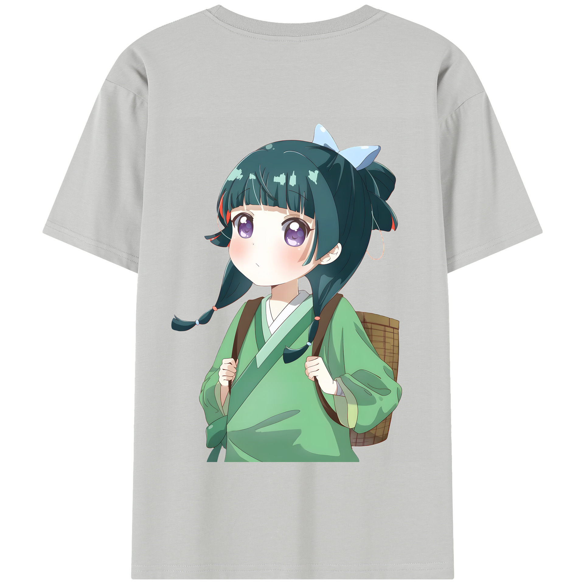 （画像用） 薬屋のひとりごと The Apothecary Diaries 綿100％半袖Tシャツ（背面プリント）