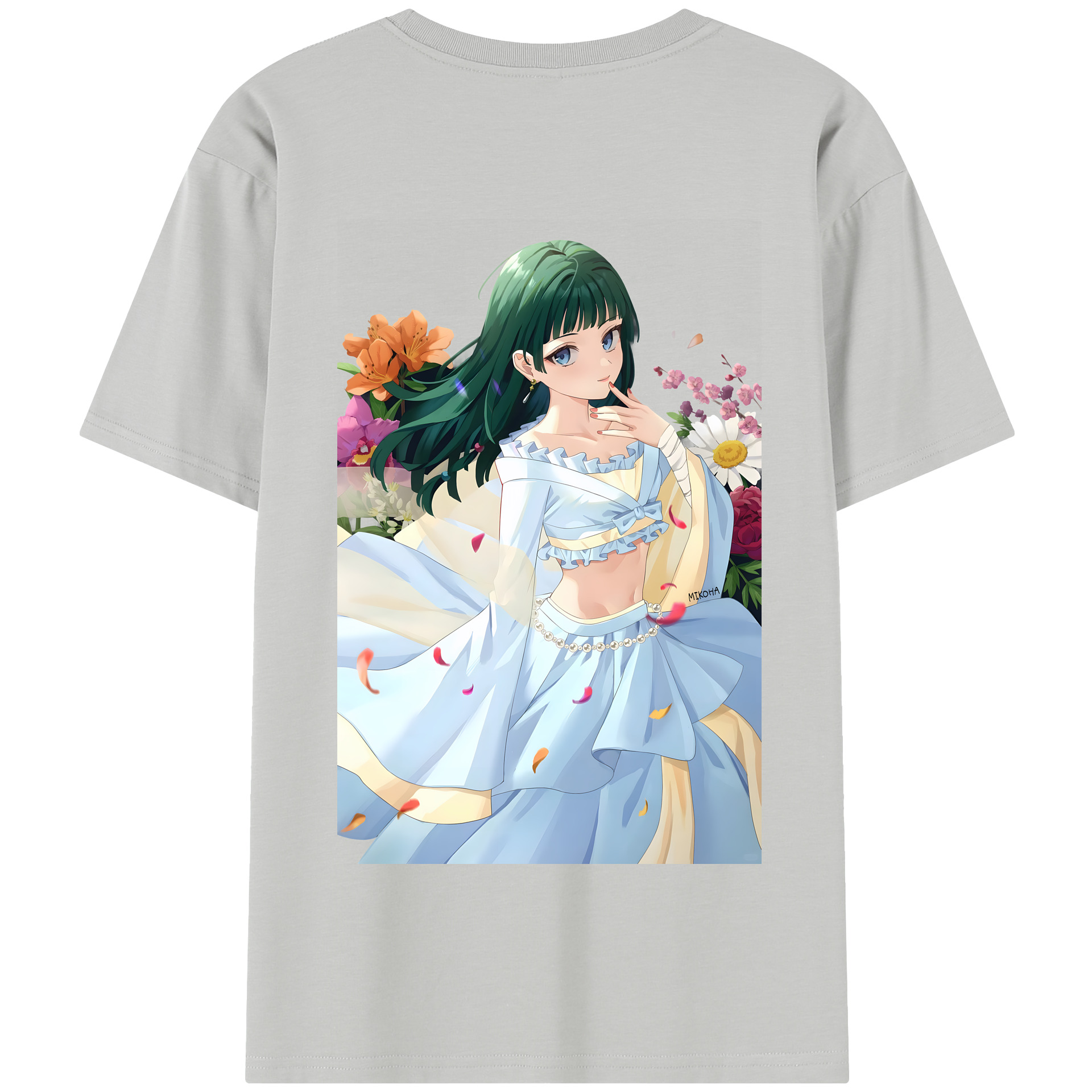 （画像用） 薬屋のひとりごと The Apothecary Diaries 綿100％半袖Tシャツ（背面プリント）