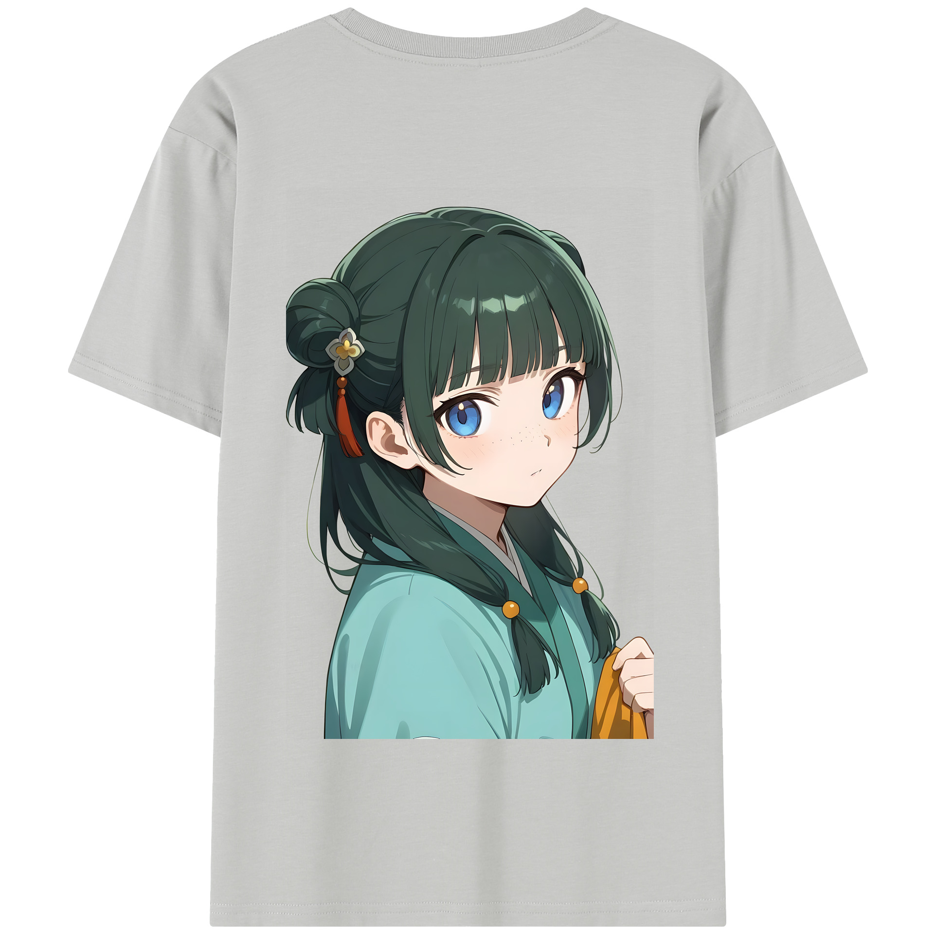 （画像用） 薬屋のひとりごと The Apothecary Diaries 綿100％半袖Tシャツ（背面プリント）