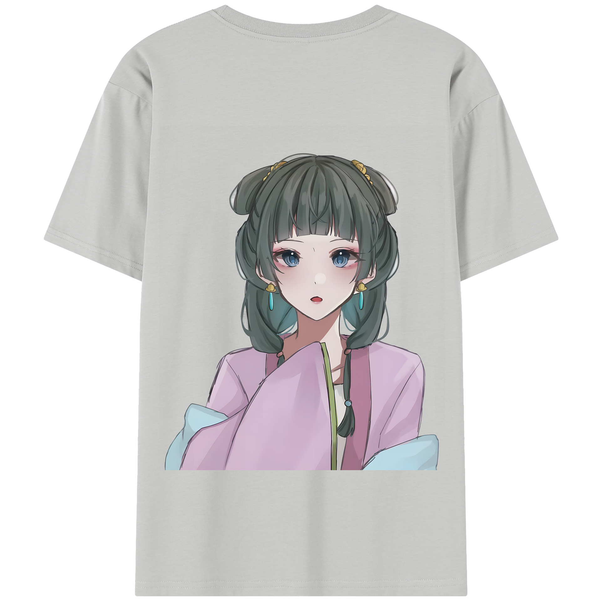 （画像用） 薬屋のひとりごと The Apothecary Diaries 綿100％半袖Tシャツ（背面プリント）