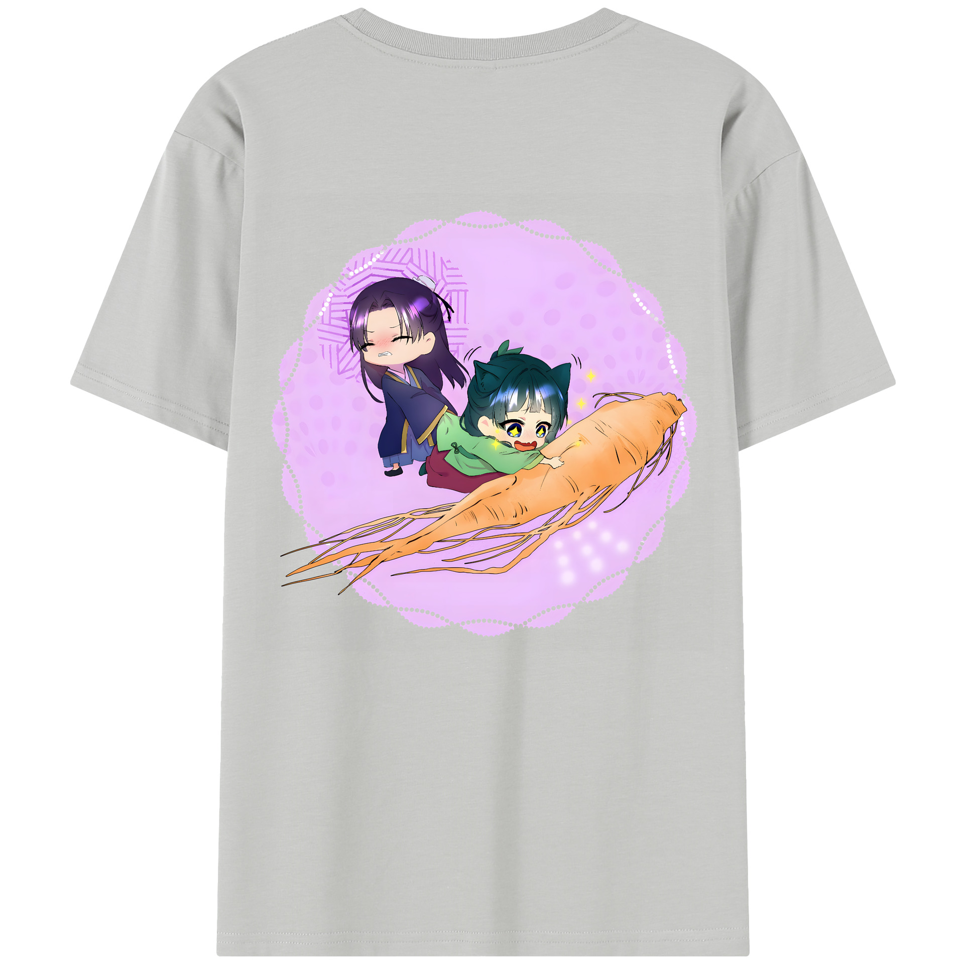 （画像用） 薬屋のひとりごと The Apothecary Diaries 綿100％半袖Tシャツ（背面プリント）