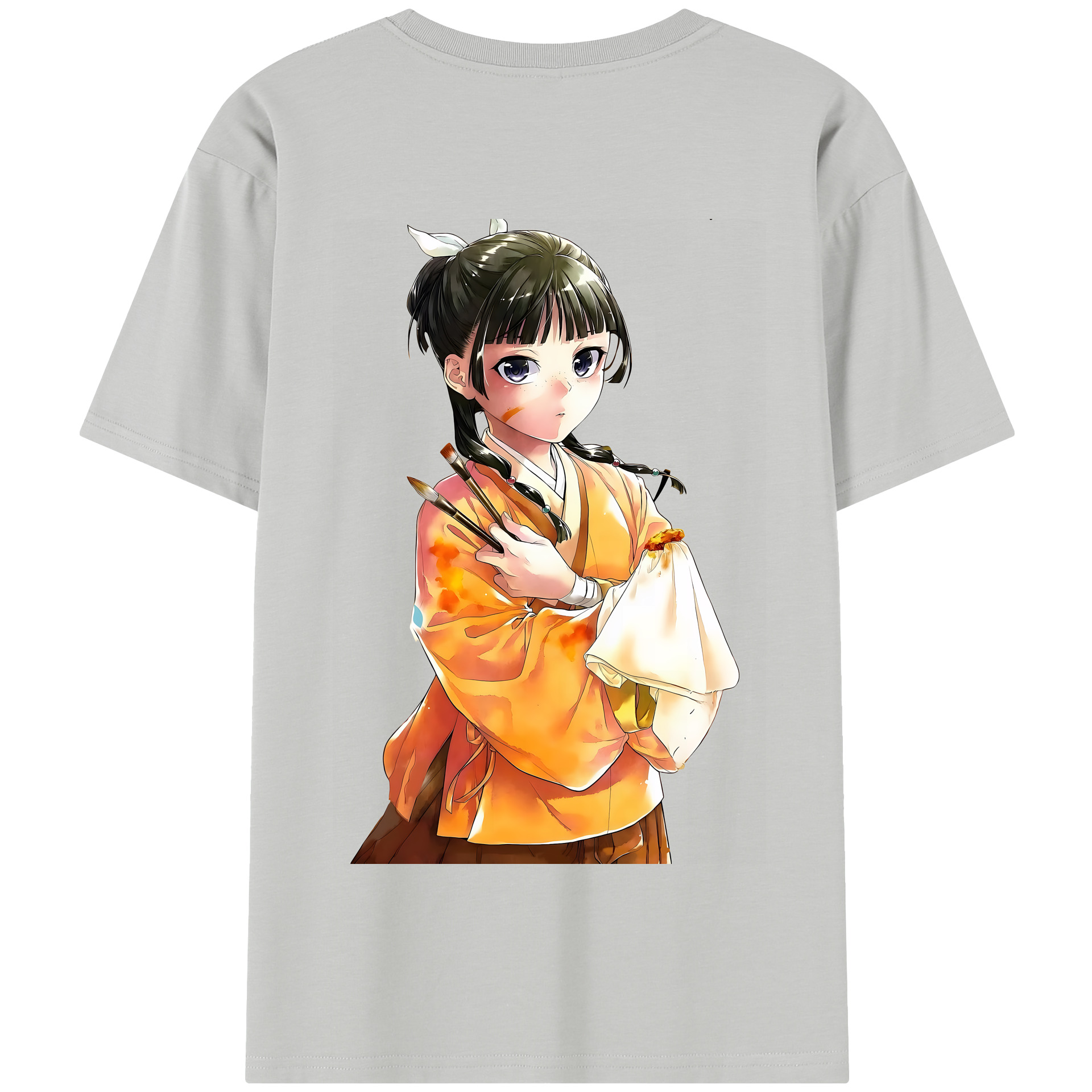 （画像用） 薬屋のひとりごと The Apothecary Diaries 綿100％半袖Tシャツ（背面プリント）