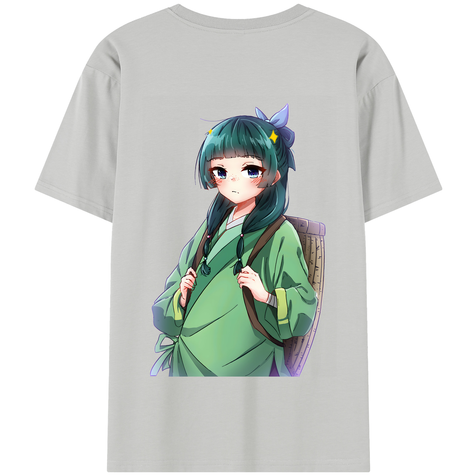 （画像用） 薬屋のひとりごと The Apothecary Diaries 綿100％半袖Tシャツ（背面プリント）