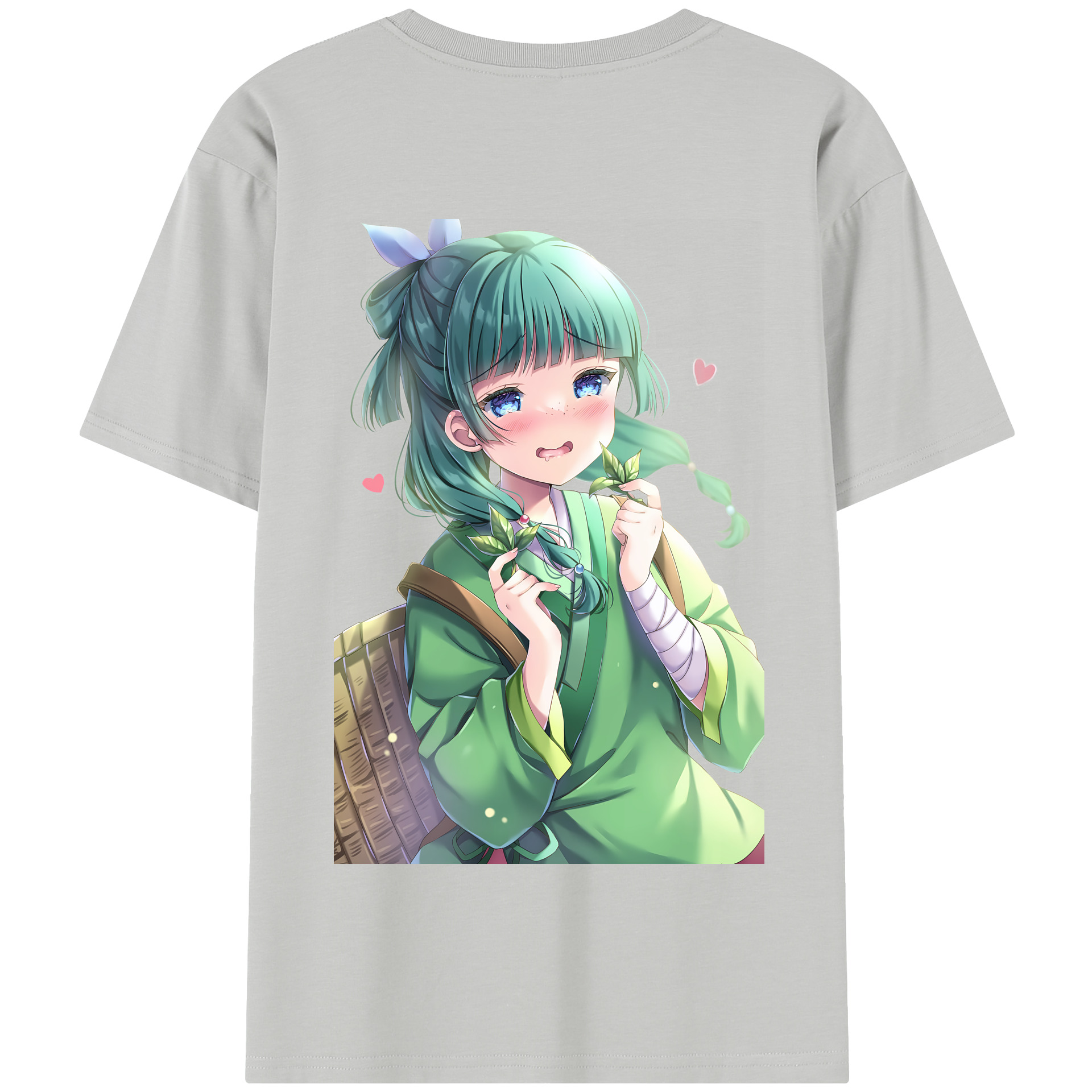 （画像用） 薬屋のひとりごと The Apothecary Diaries 綿100％半袖Tシャツ（背面プリント）