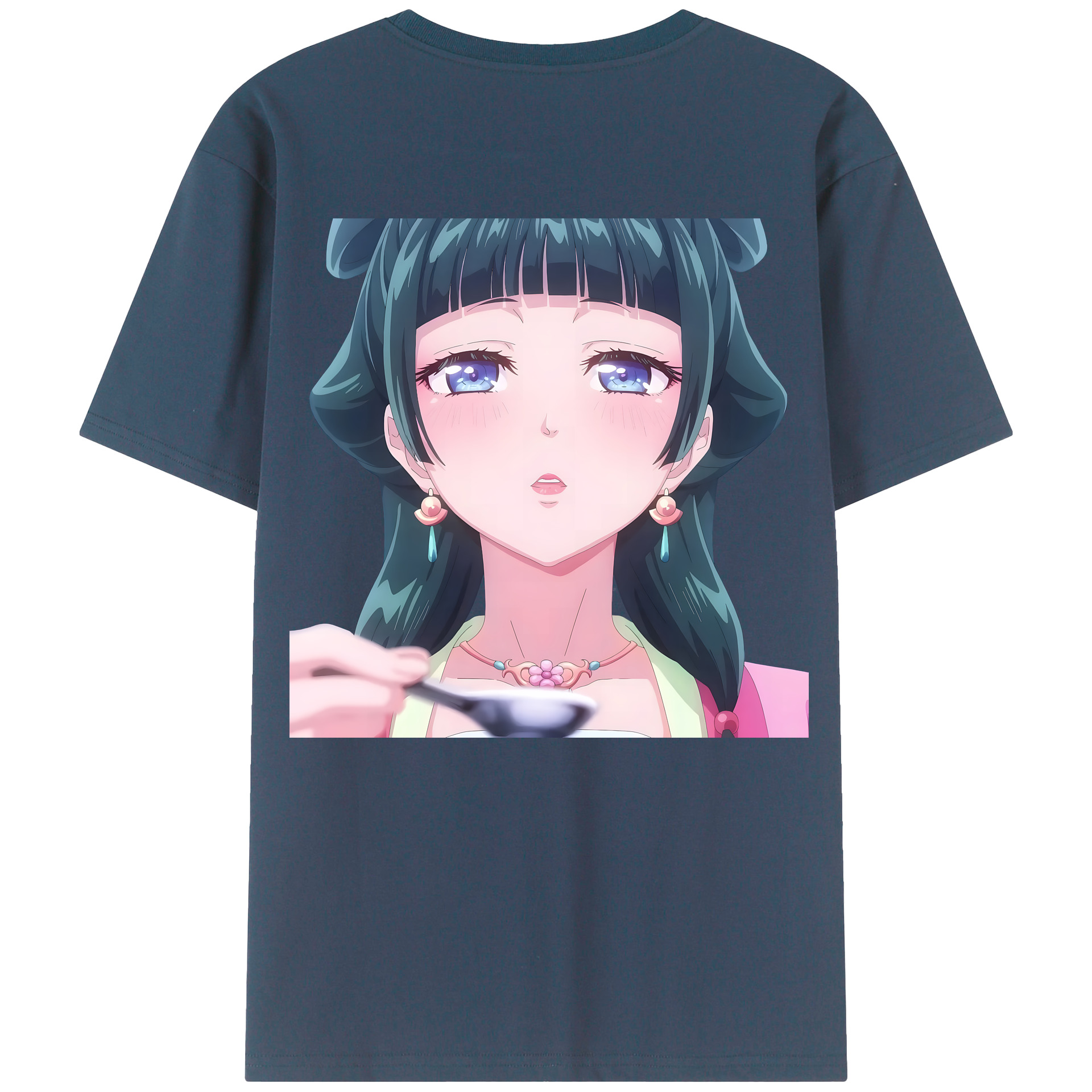 （画像用） 薬屋のひとりごと The Apothecary Diaries 綿100％半袖Tシャツ（背面プリント）