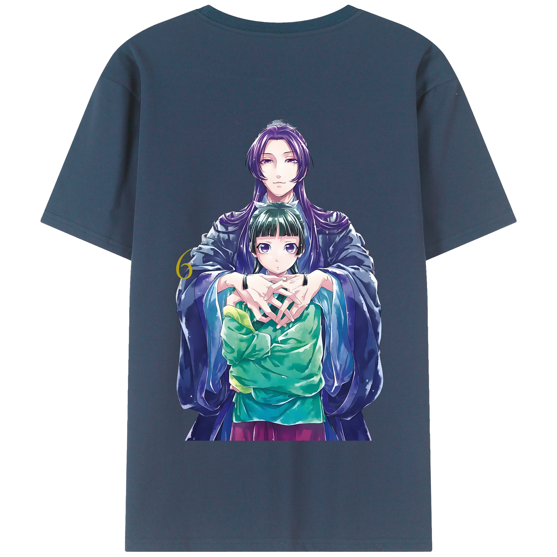 （画像用） 薬屋のひとりごと The Apothecary Diaries 綿100％半袖Tシャツ（背面プリント）