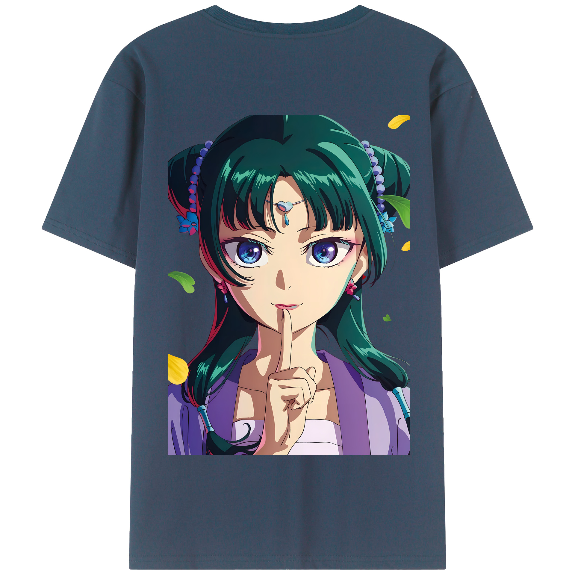（画像用） 薬屋のひとりごと The Apothecary Diaries 綿100％半袖Tシャツ（背面プリント）