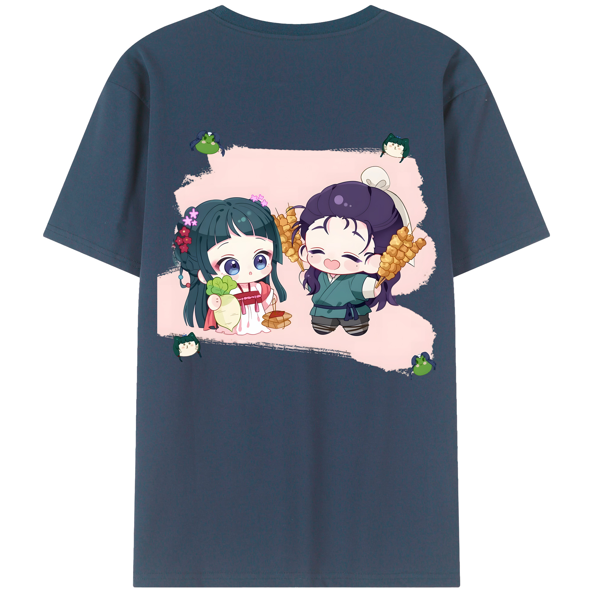 （画像用） 薬屋のひとりごと The Apothecary Diaries 綿100％半袖Tシャツ（背面プリント）
