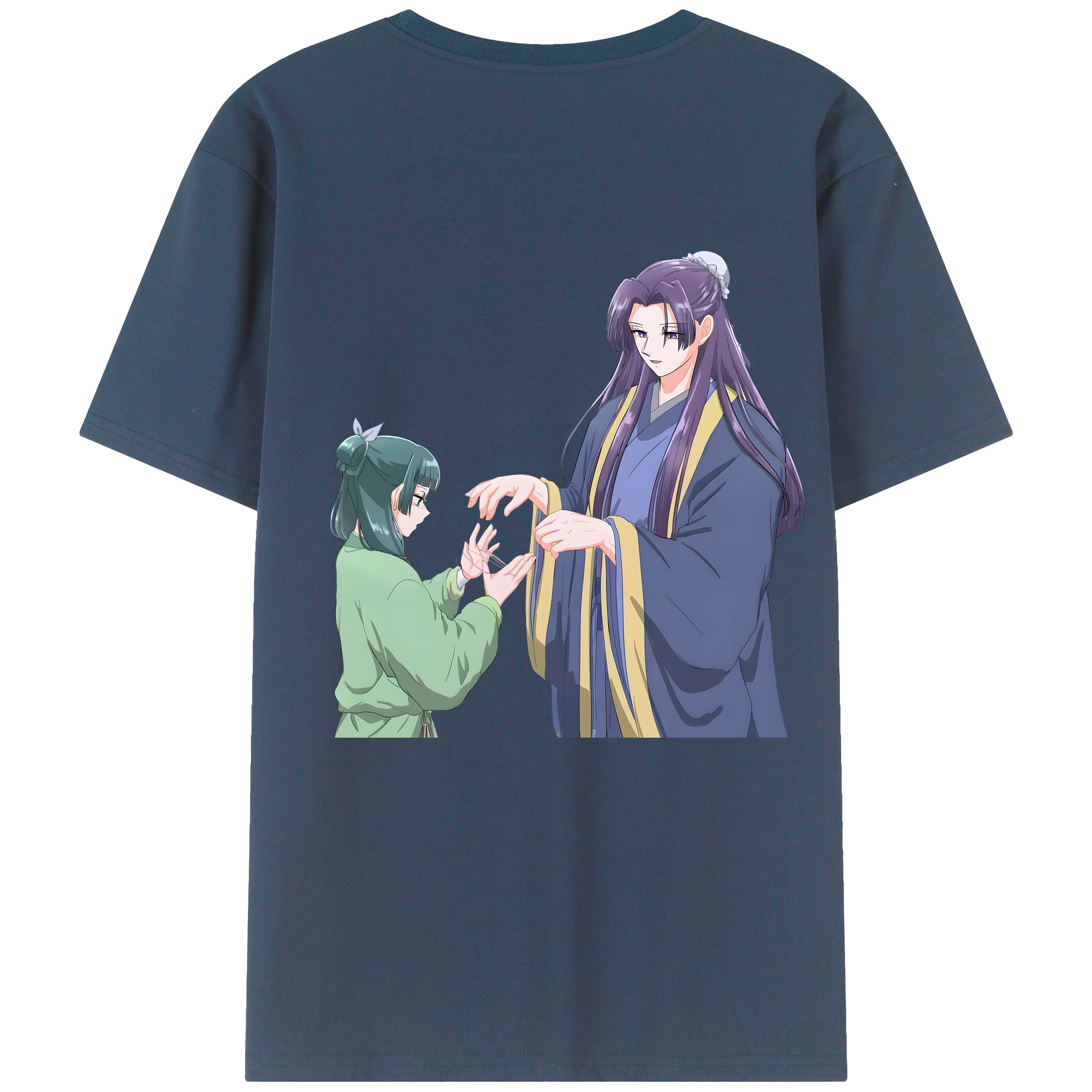 （画像用） 薬屋のひとりごと The Apothecary Diaries 綿100％半袖Tシャツ（背面プリント）