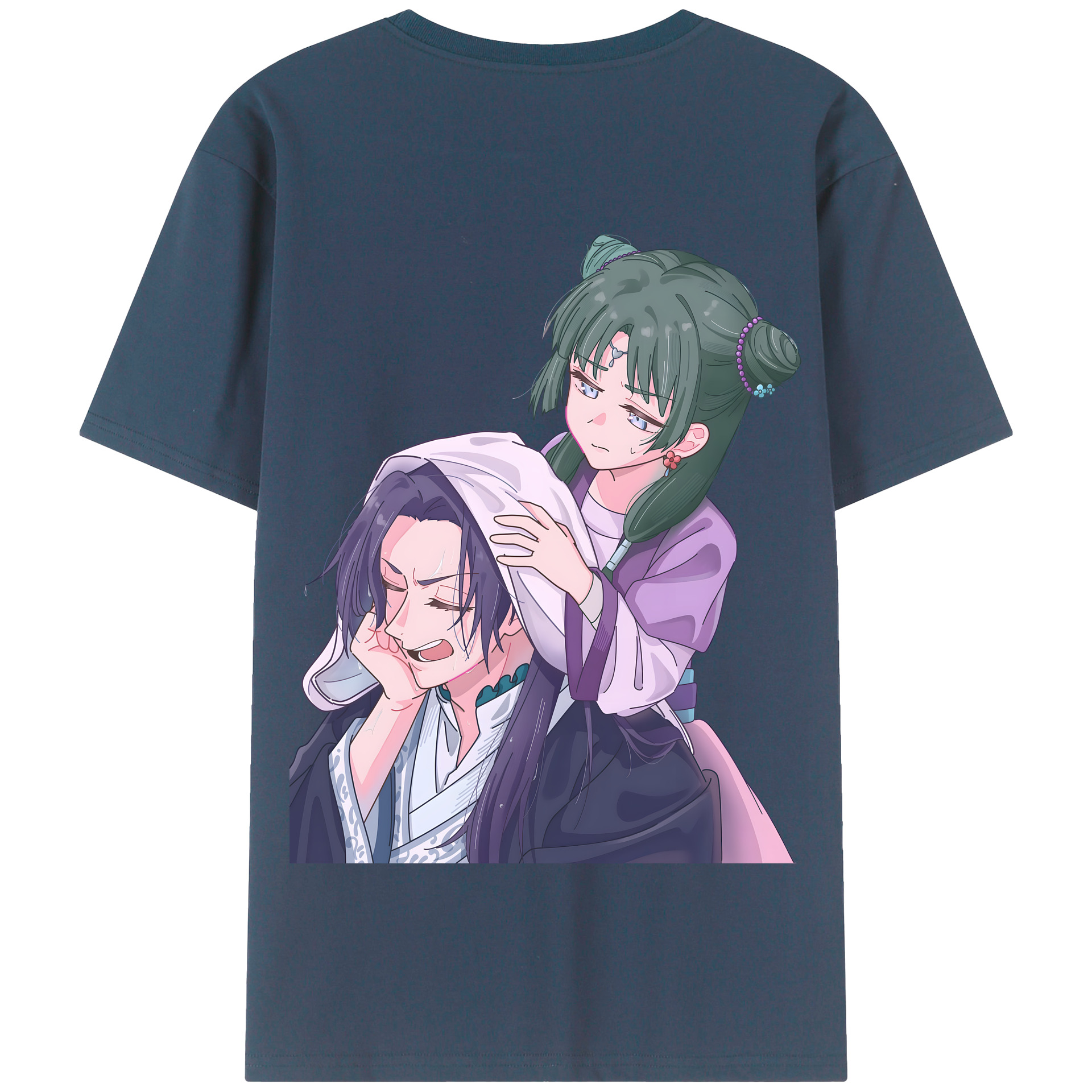 （画像用） 薬屋のひとりごと The Apothecary Diaries 綿100％半袖Tシャツ（背面プリント）
