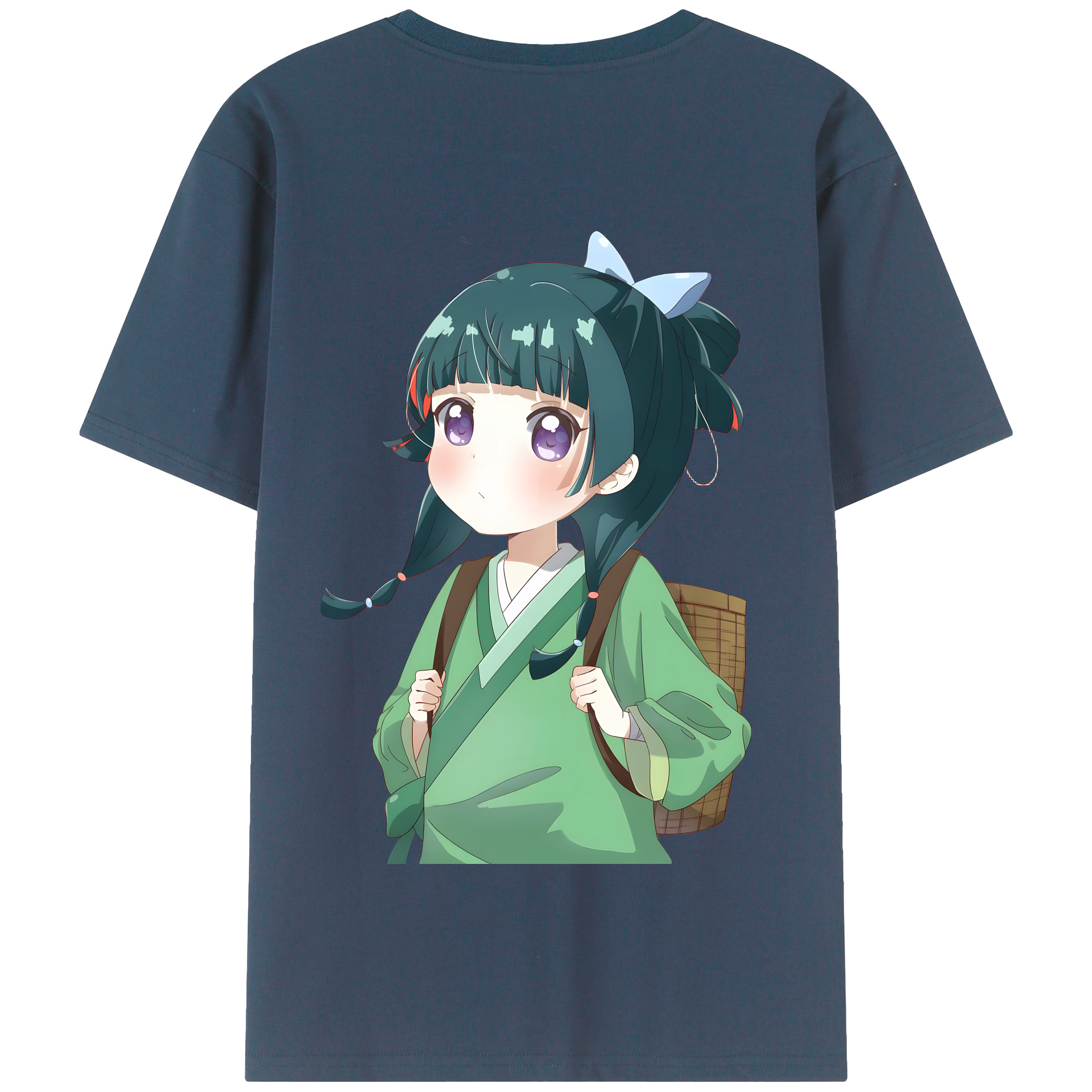 （画像用） 薬屋のひとりごと The Apothecary Diaries 綿100％半袖Tシャツ（背面プリント）