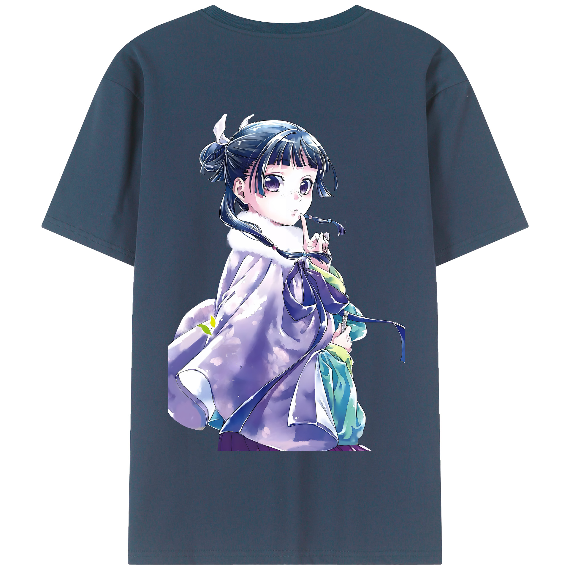 （画像用） 薬屋のひとりごと The Apothecary Diaries 綿100％半袖Tシャツ（背面プリント）