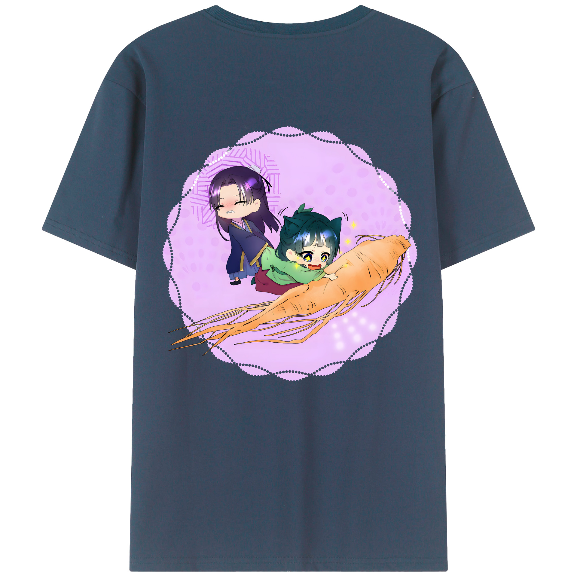 （画像用） 薬屋のひとりごと The Apothecary Diaries 綿100％半袖Tシャツ（背面プリント）