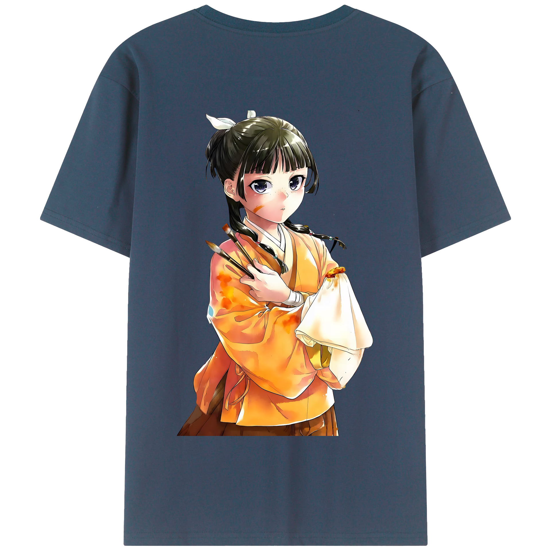 （画像用） 薬屋のひとりごと The Apothecary Diaries 綿100％半袖Tシャツ（背面プリント）