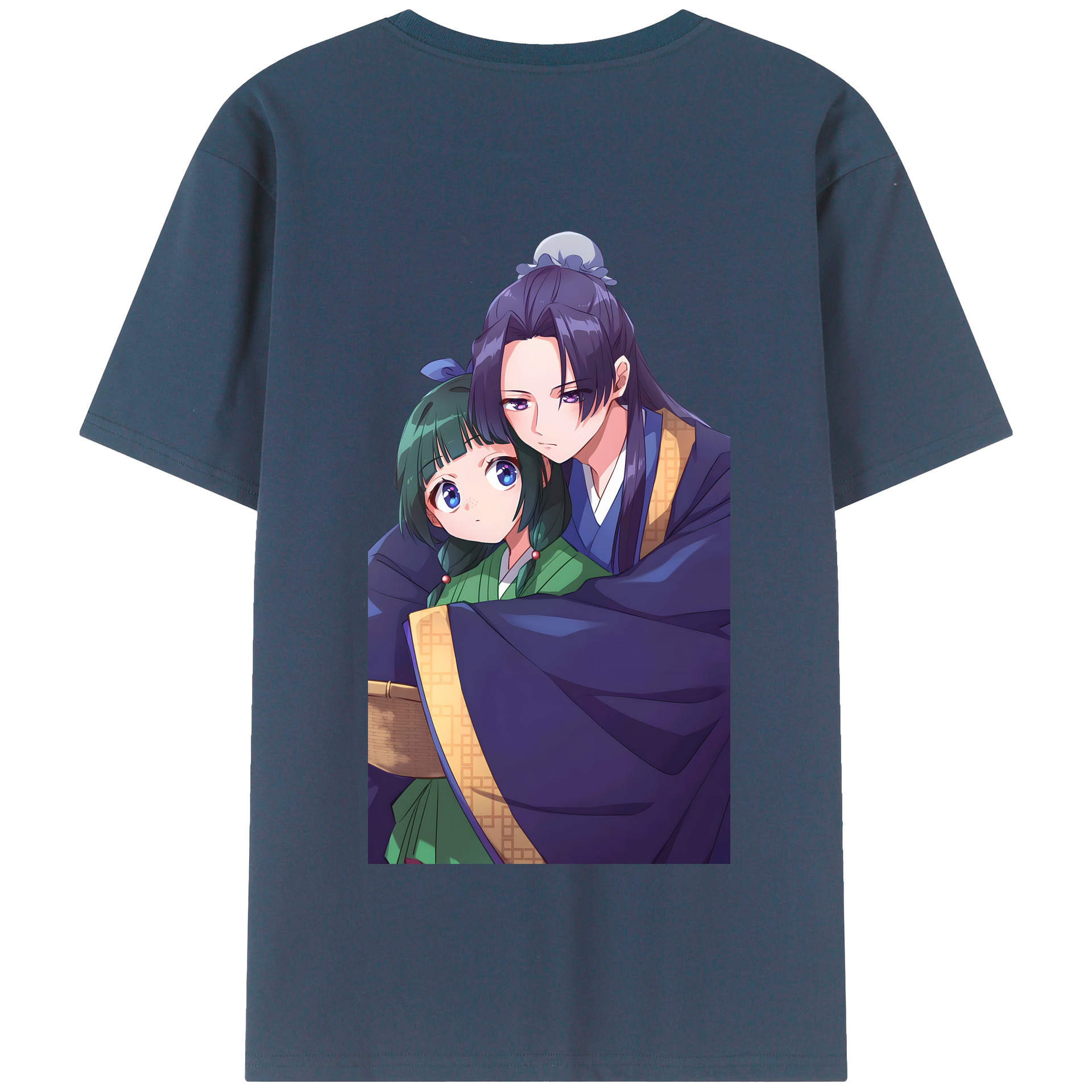 （画像用） 薬屋のひとりごと The Apothecary Diaries 綿100％半袖Tシャツ（背面プリント）