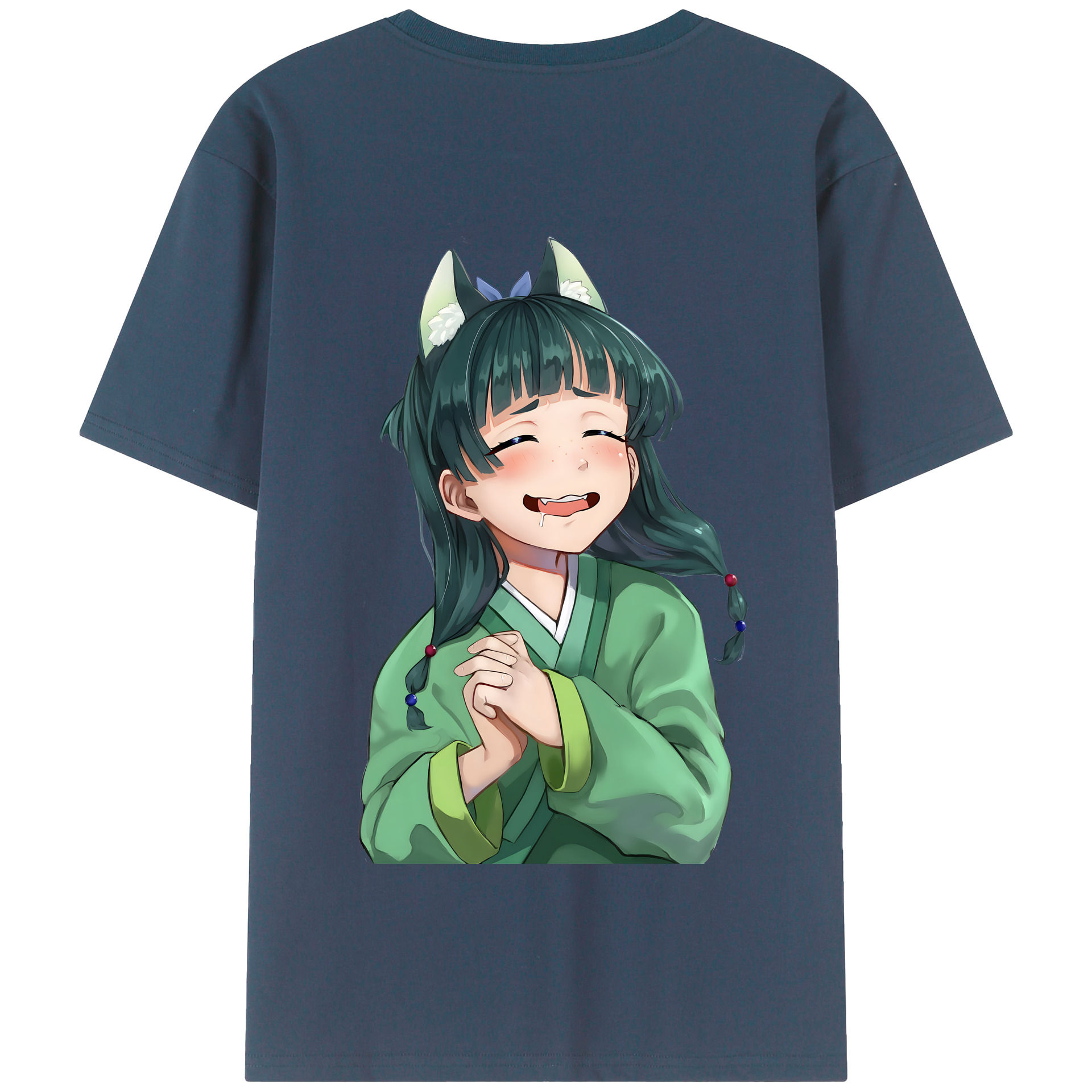 （画像用） 薬屋のひとりごと The Apothecary Diaries 綿100％半袖Tシャツ（背面プリント）