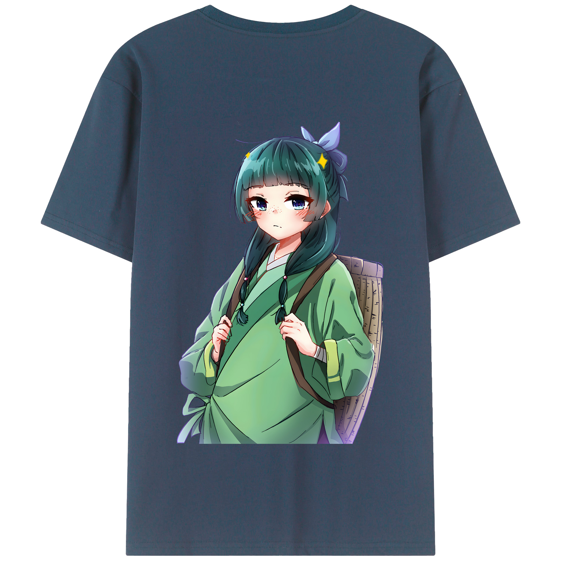 （画像用） 薬屋のひとりごと The Apothecary Diaries 綿100％半袖Tシャツ（背面プリント）