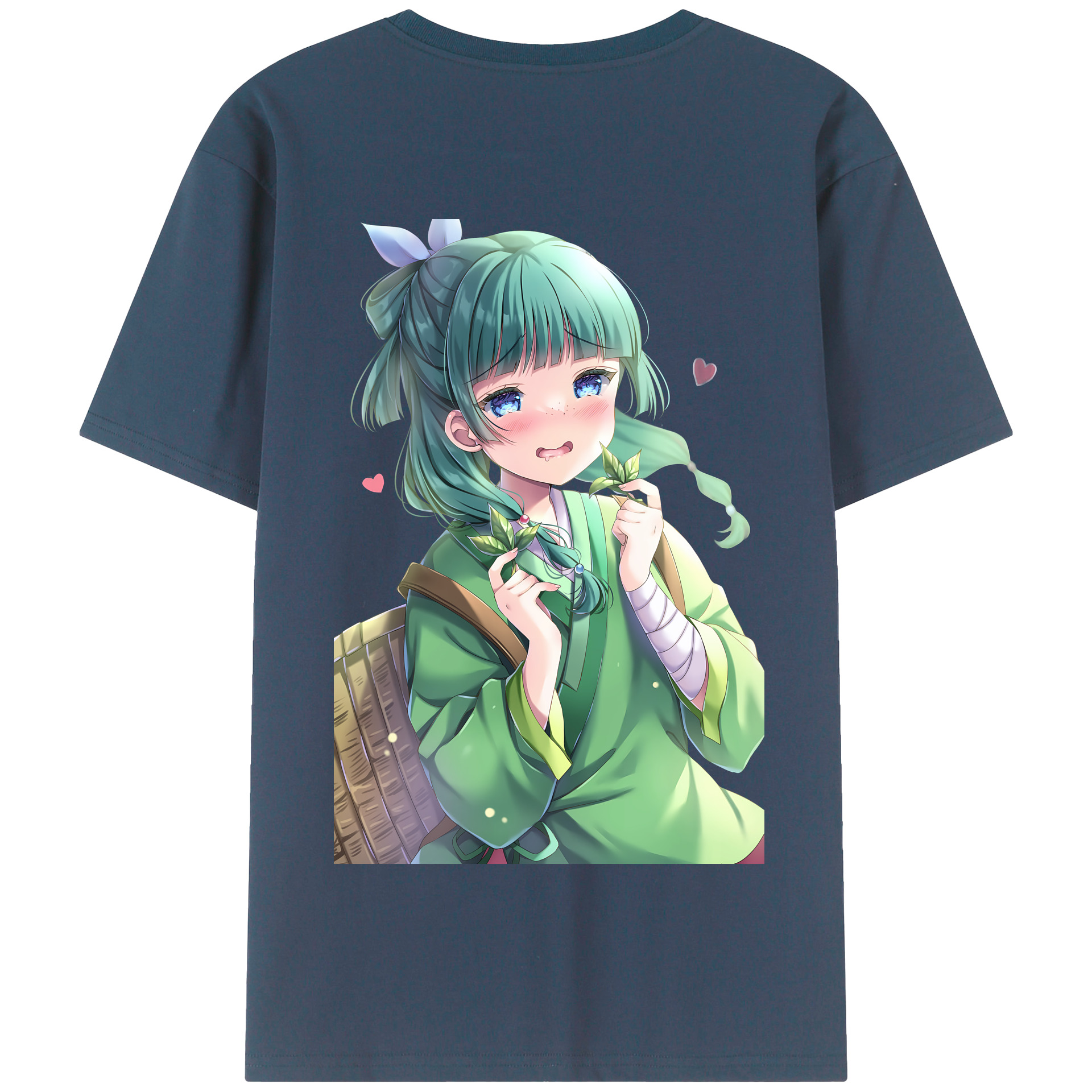 （画像用） 薬屋のひとりごと The Apothecary Diaries 綿100％半袖Tシャツ（背面プリント）