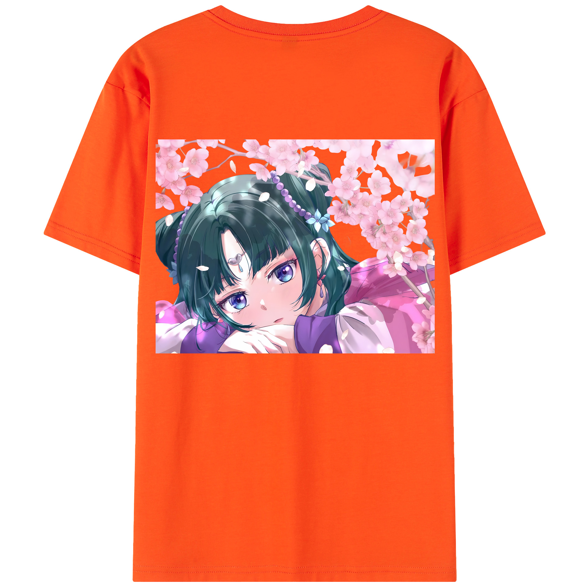 （画像用） 薬屋のひとりごと The Apothecary Diaries 綿100％半袖Tシャツ（背面プリント）