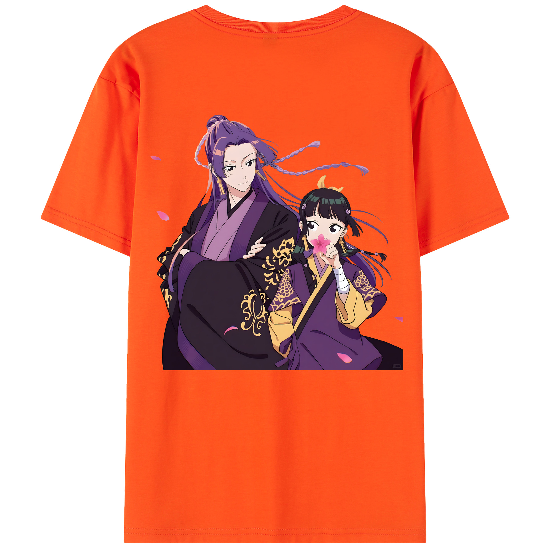 （画像用） 薬屋のひとりごと The Apothecary Diaries 綿100％半袖Tシャツ（背面プリント）