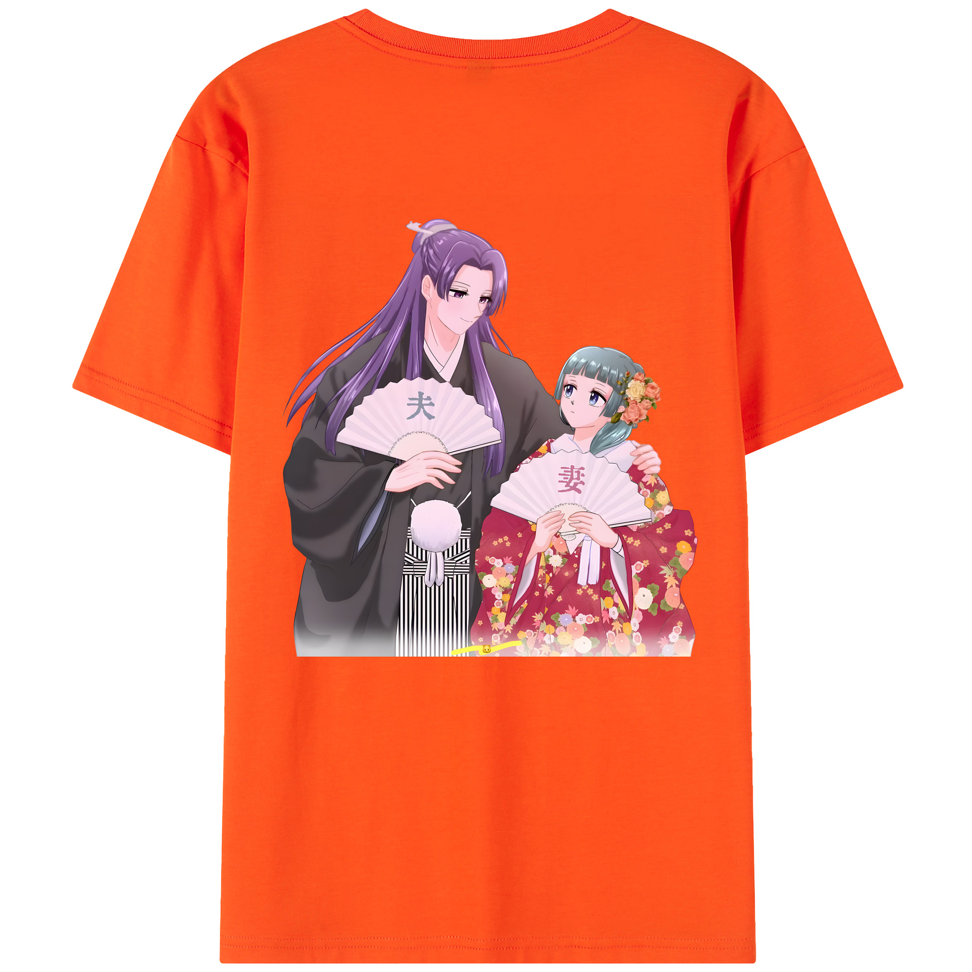 （画像用） 薬屋のひとりごと The Apothecary Diaries 綿100％半袖Tシャツ（背面プリント）