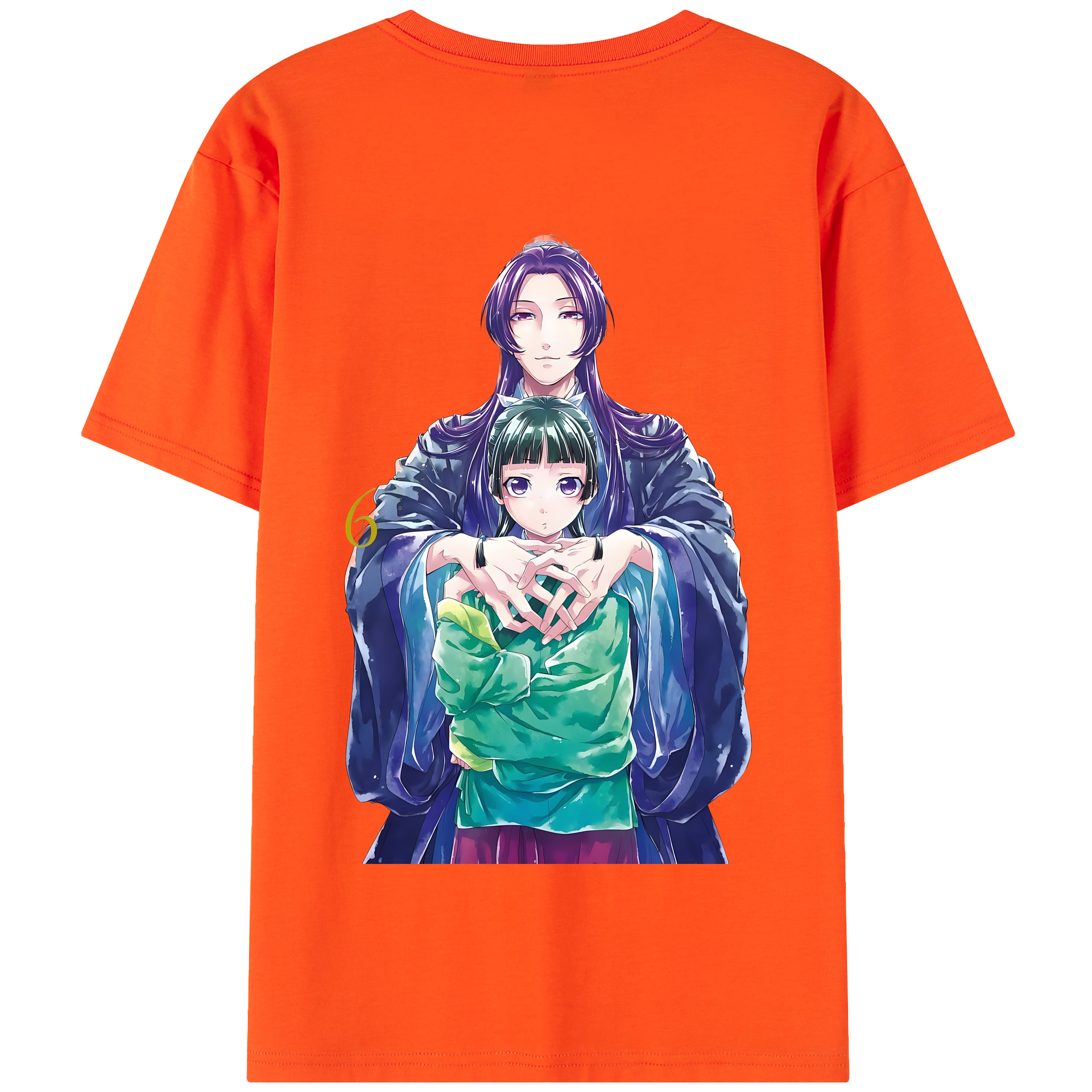 （画像用） 薬屋のひとりごと The Apothecary Diaries 綿100％半袖Tシャツ（背面プリント）