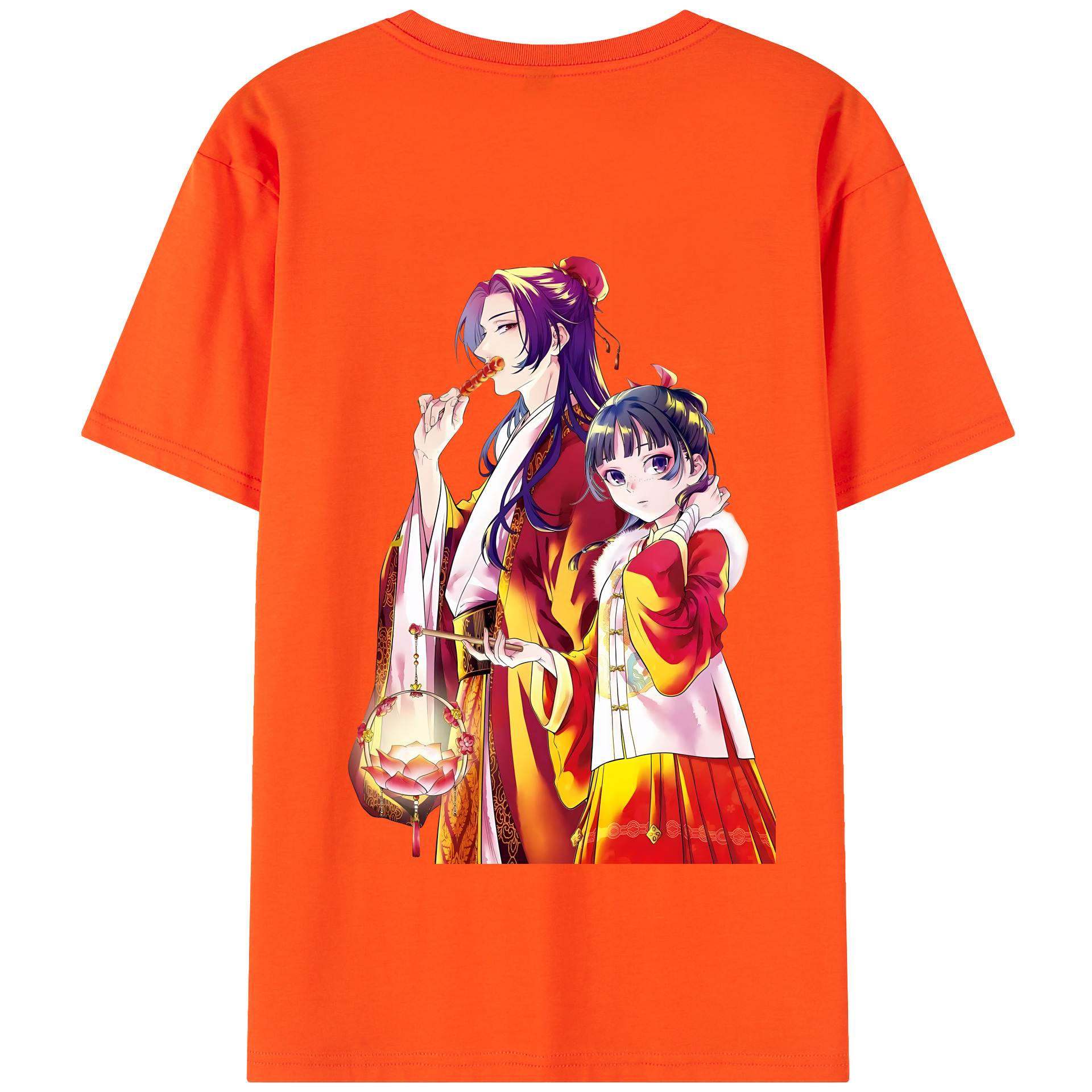 （画像用） 薬屋のひとりごと The Apothecary Diaries 綿100％半袖Tシャツ（背面プリント）