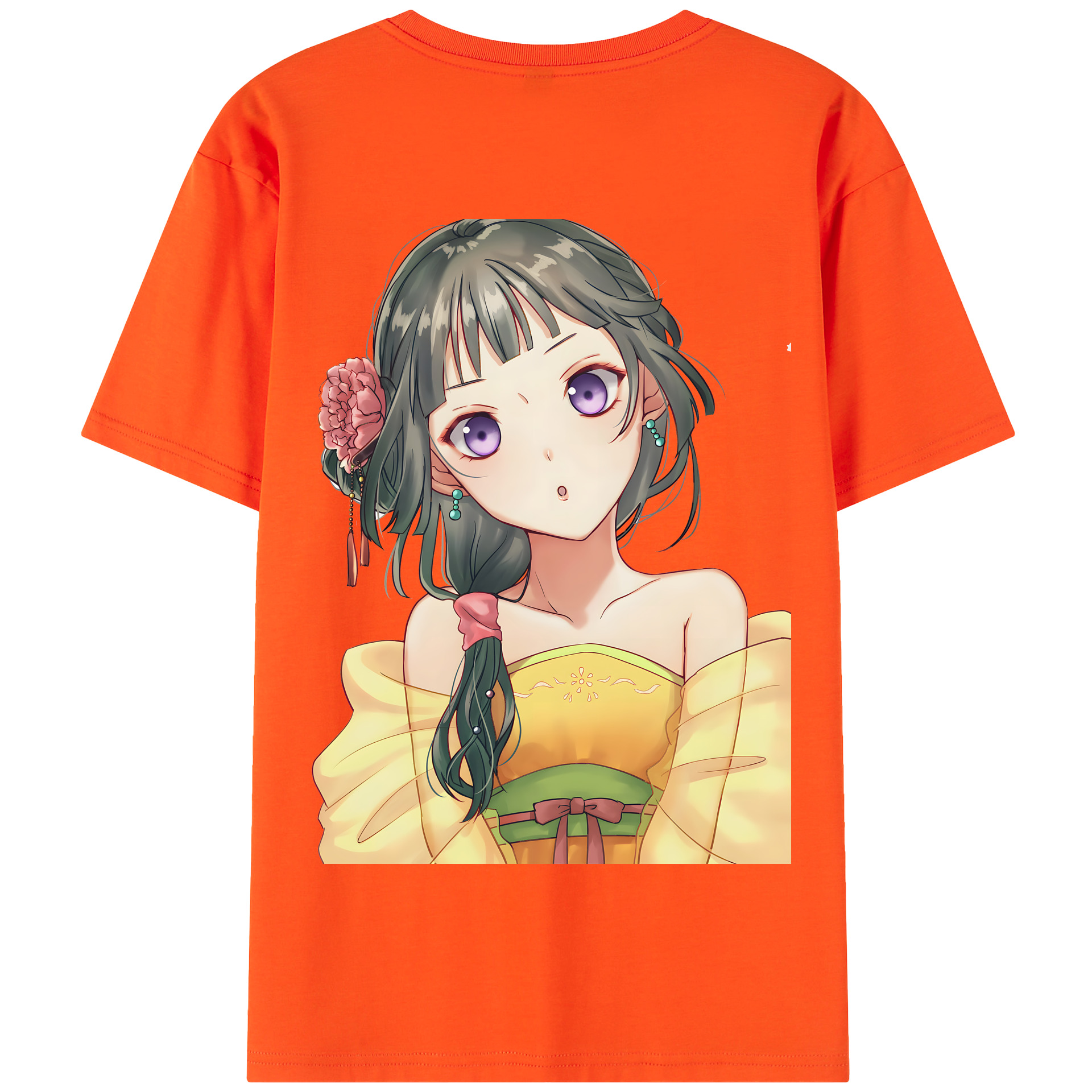 （画像用） 薬屋のひとりごと The Apothecary Diaries 綿100％半袖Tシャツ（背面プリント）