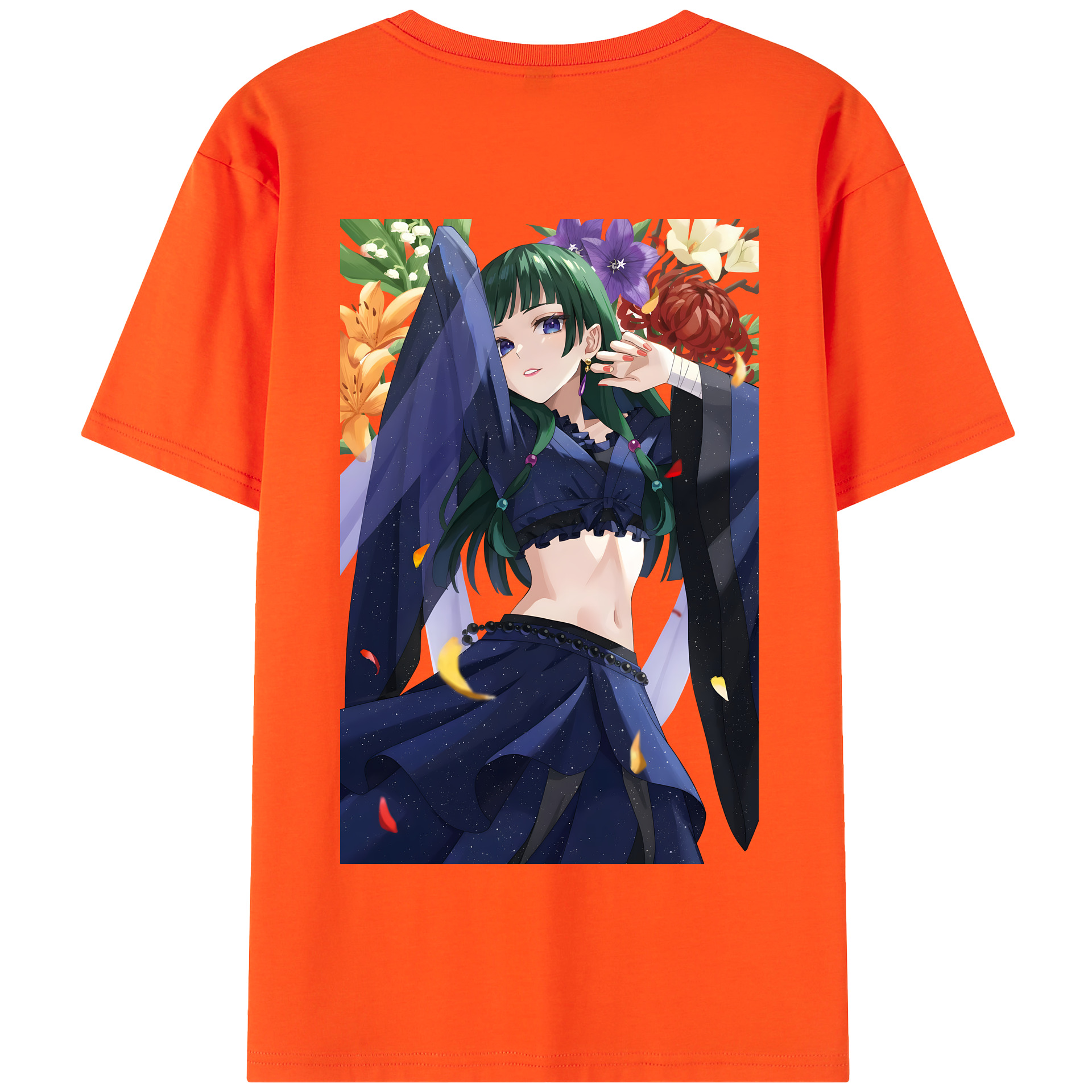 （画像用） 薬屋のひとりごと The Apothecary Diaries 綿100％半袖Tシャツ（背面プリント）