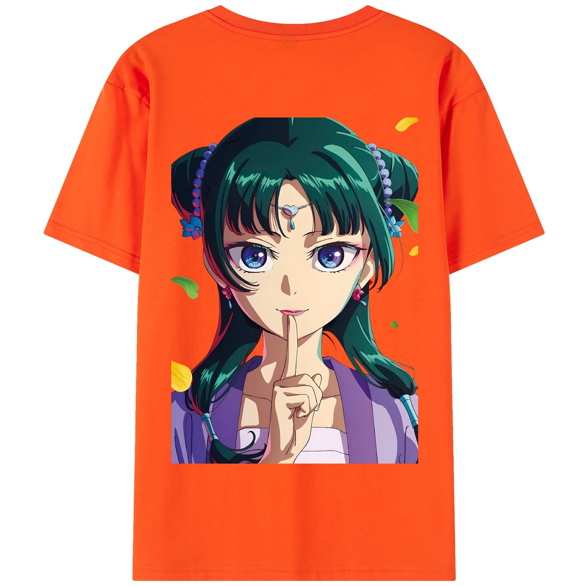 （画像用） 薬屋のひとりごと The Apothecary Diaries 綿100％半袖Tシャツ（背面プリント）