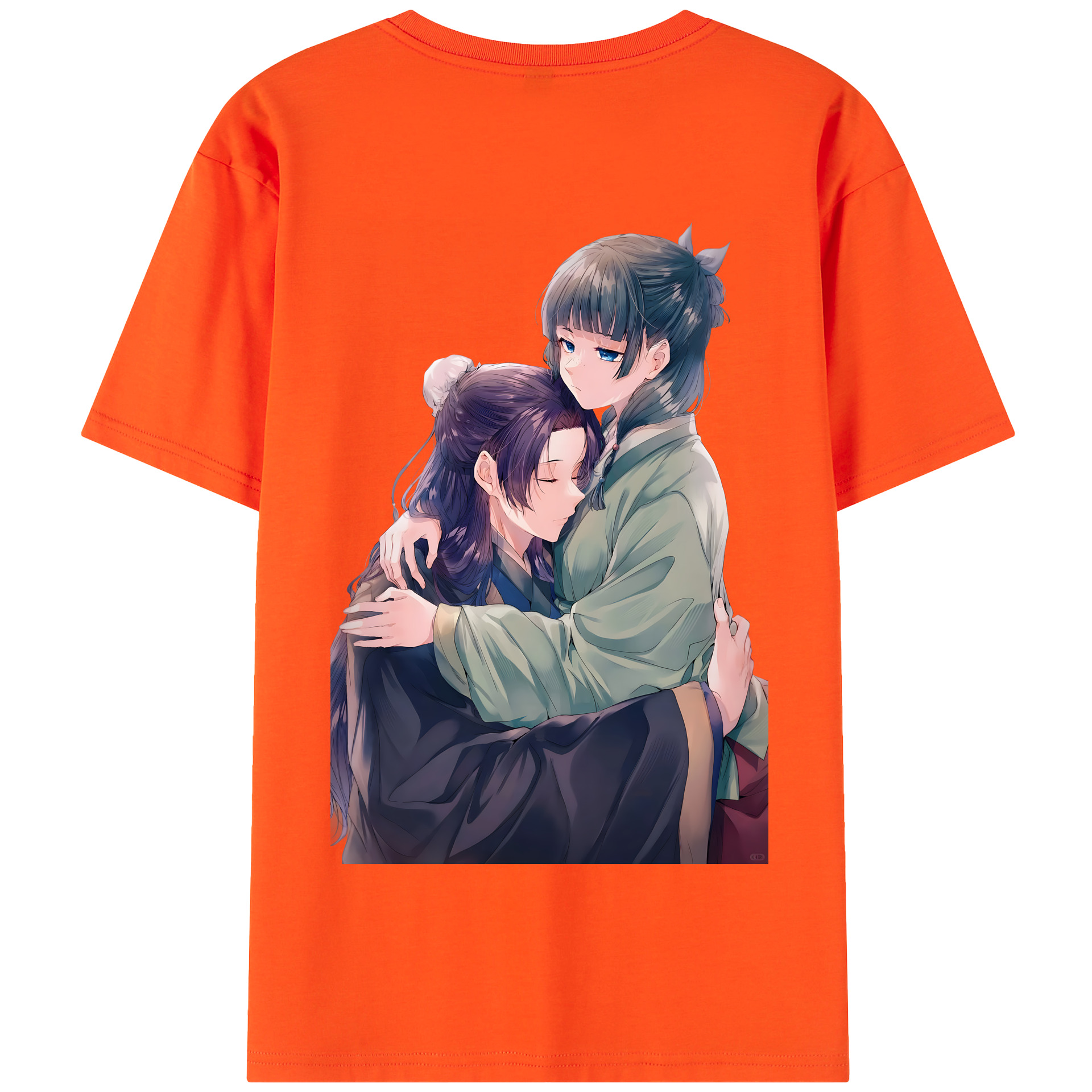 （画像用） 薬屋のひとりごと The Apothecary Diaries 綿100％半袖Tシャツ（背面プリント）