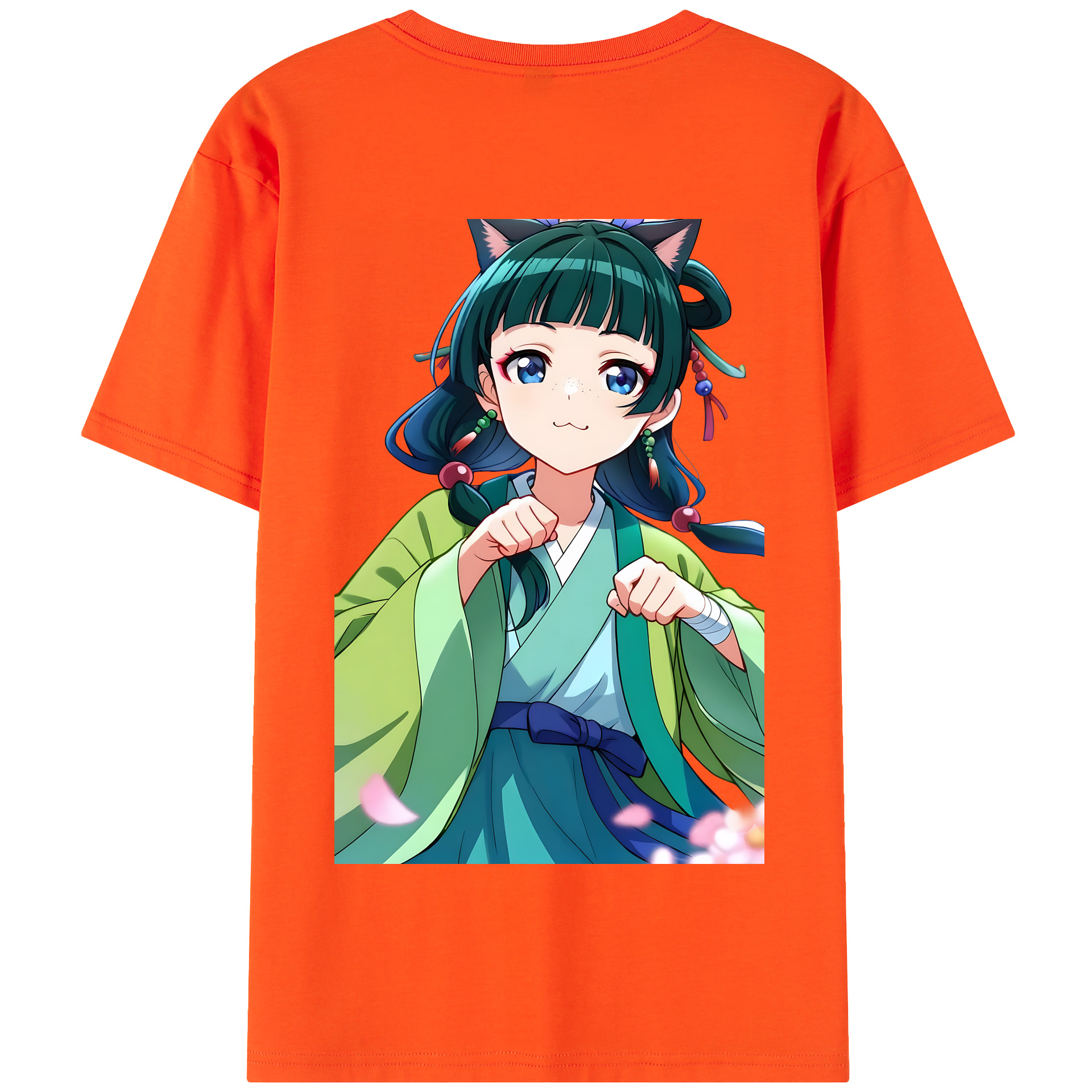 （画像用） 薬屋のひとりごと The Apothecary Diaries 綿100％半袖Tシャツ（背面プリント）