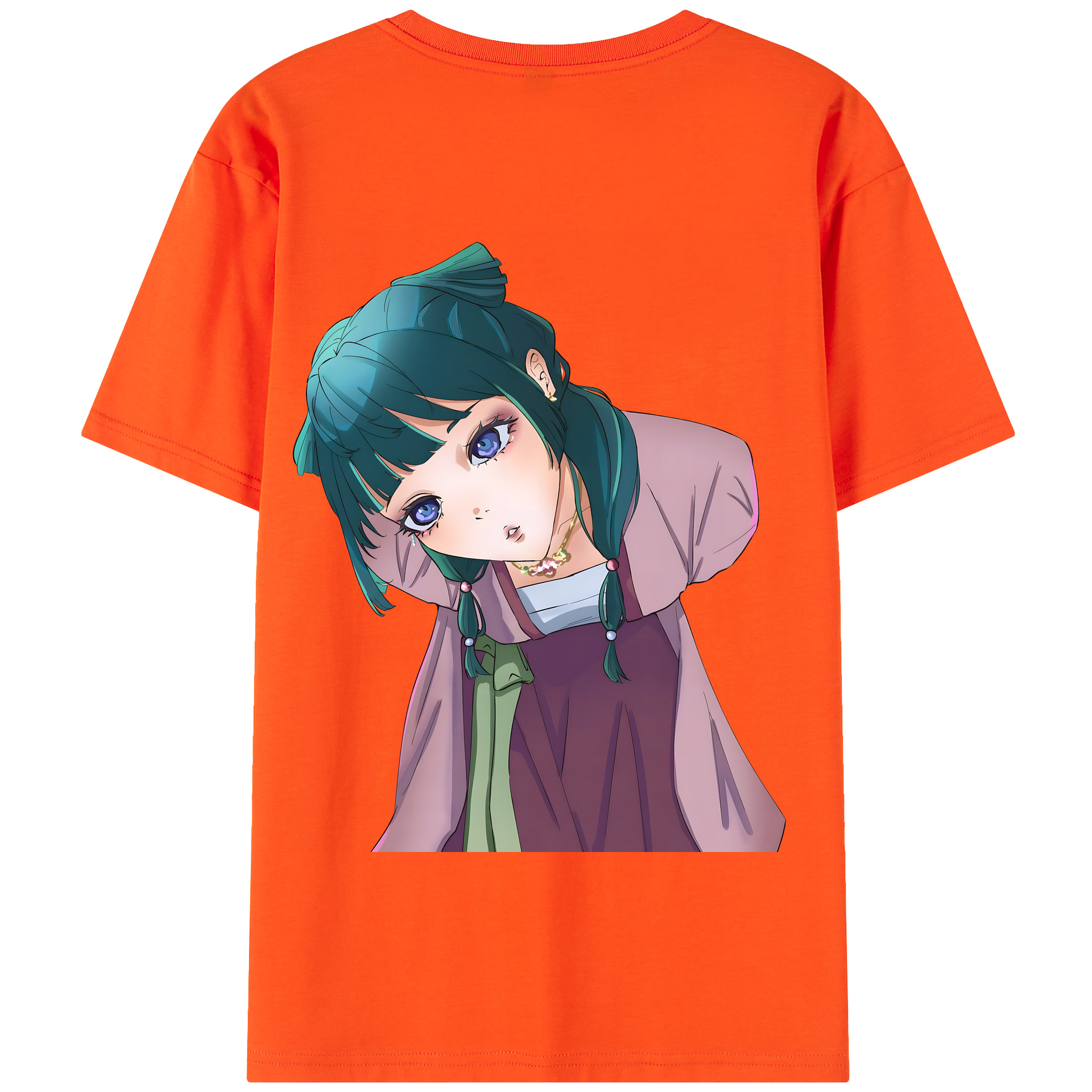 （画像用） 薬屋のひとりごと The Apothecary Diaries 綿100％半袖Tシャツ（背面プリント）