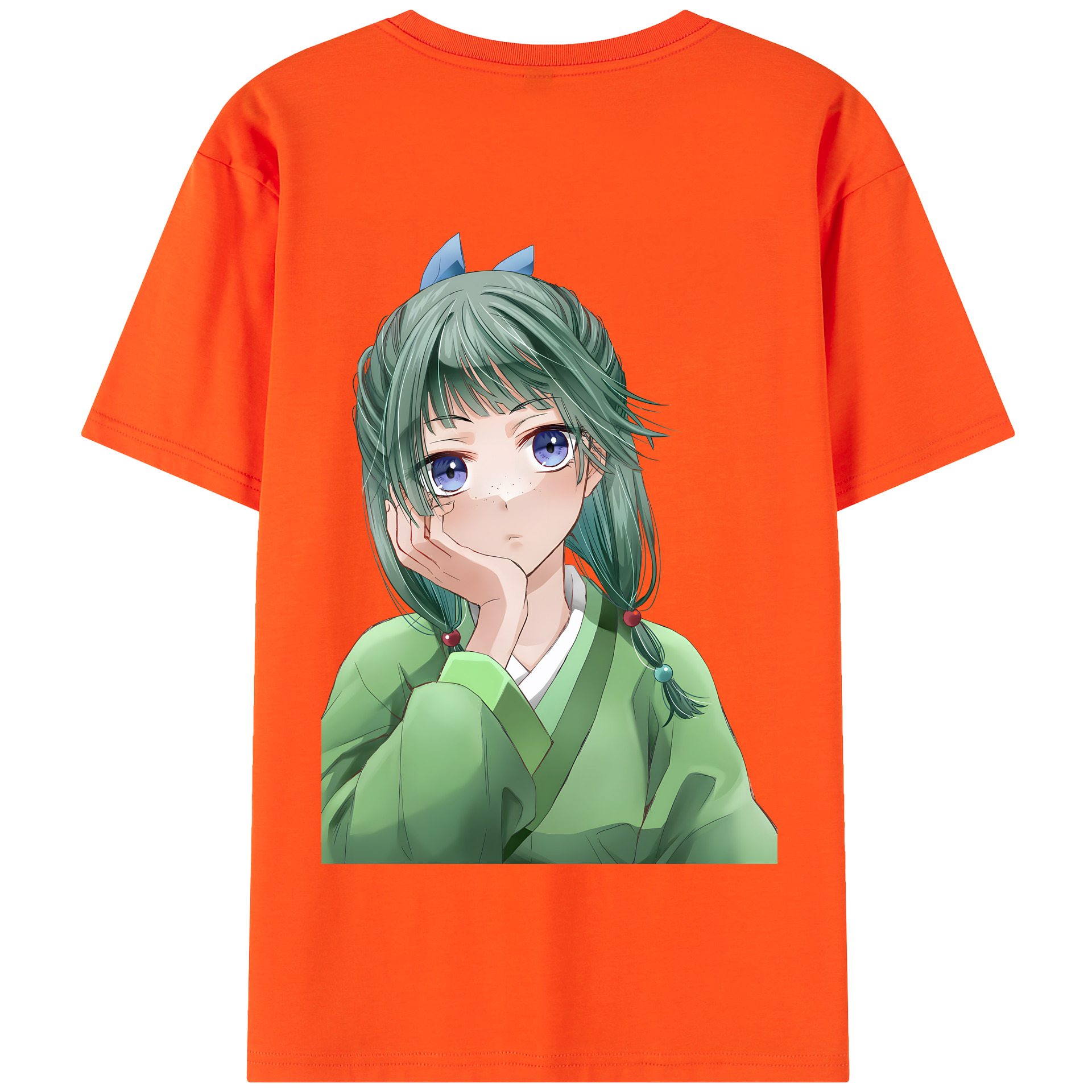 （画像用） 薬屋のひとりごと The Apothecary Diaries 綿100％半袖Tシャツ（背面プリント）