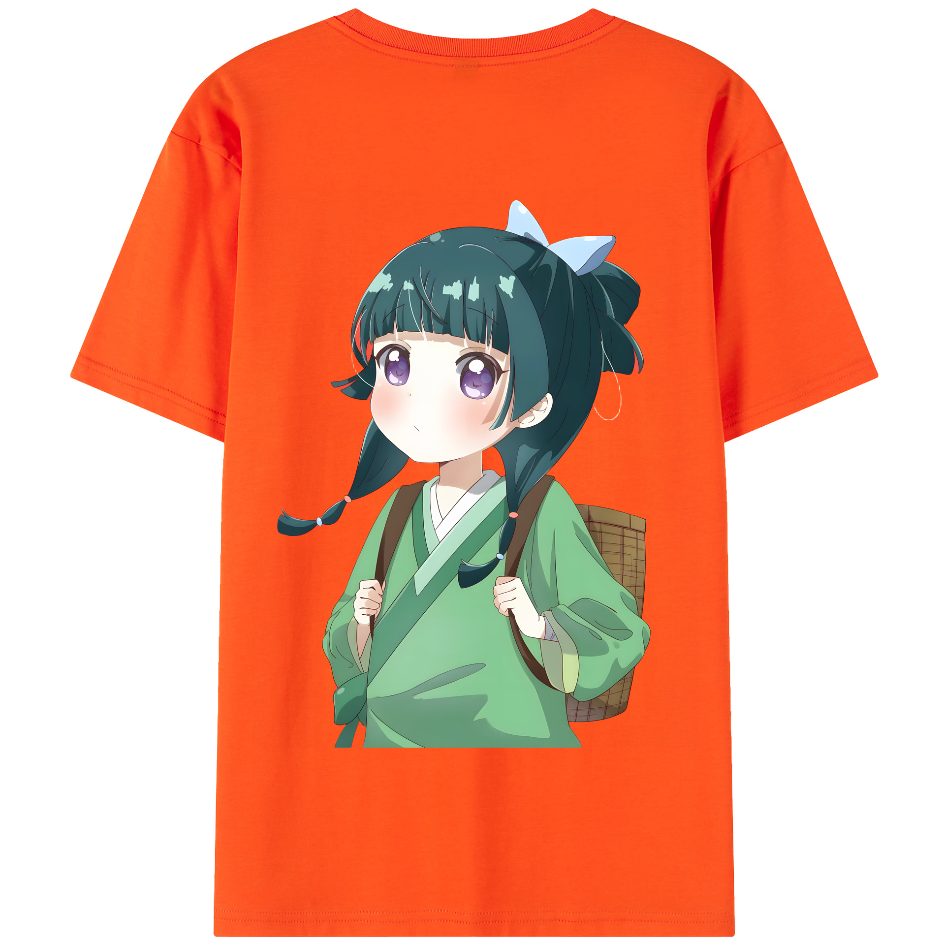 （画像用） 薬屋のひとりごと The Apothecary Diaries 綿100％半袖Tシャツ（背面プリント）