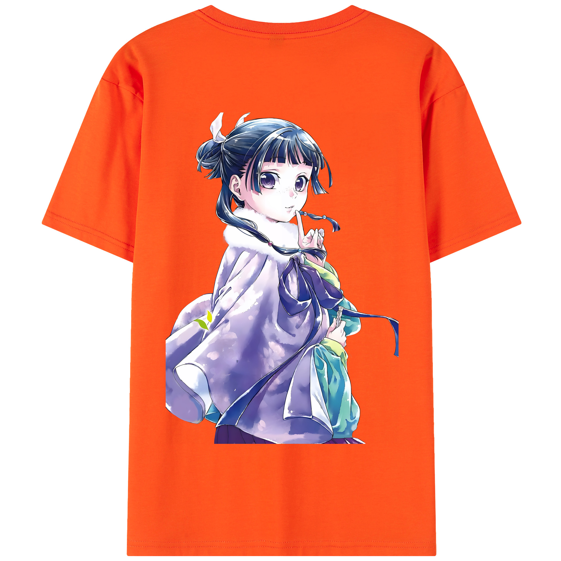 （画像用） 薬屋のひとりごと The Apothecary Diaries 綿100％半袖Tシャツ（背面プリント）