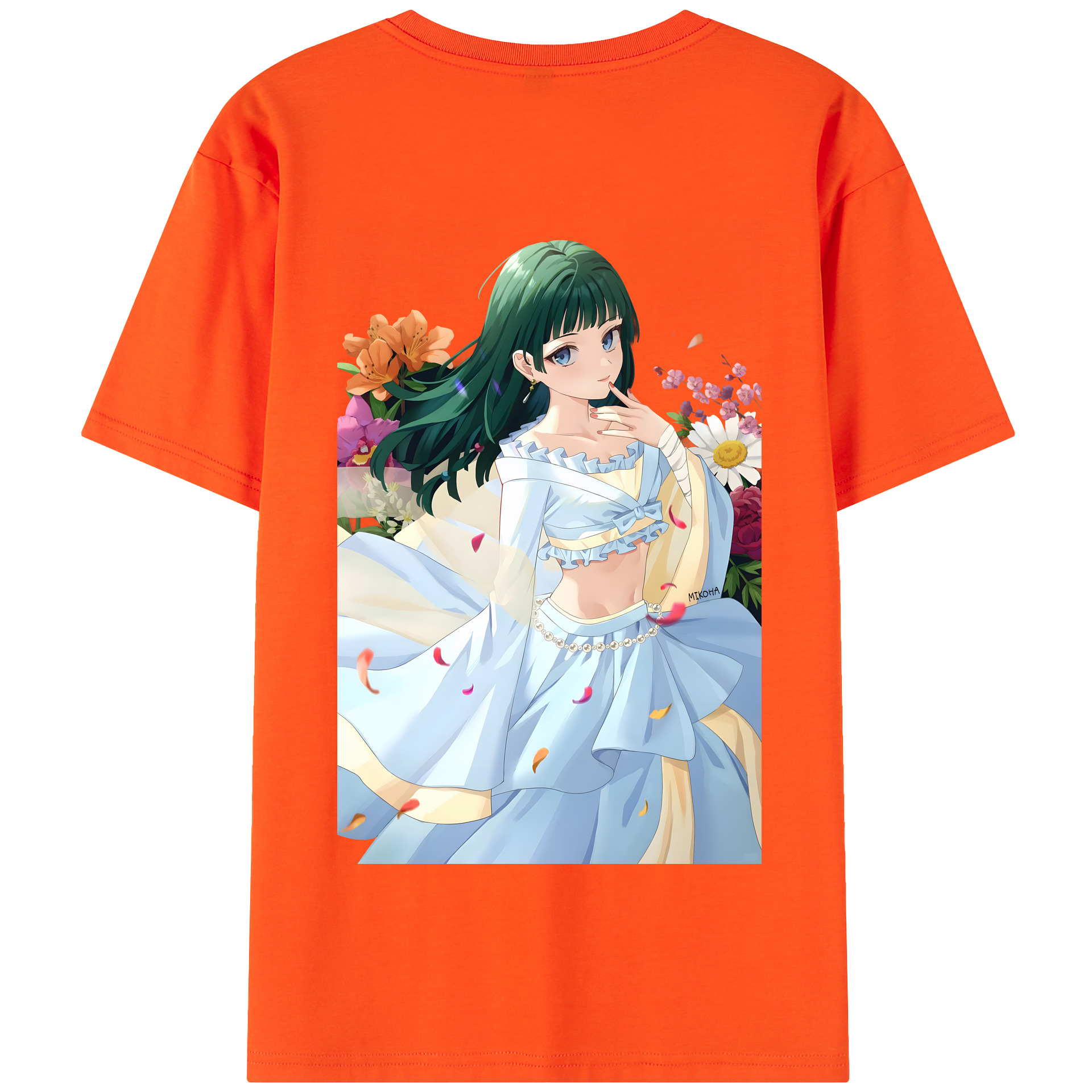（画像用） 薬屋のひとりごと The Apothecary Diaries 綿100％半袖Tシャツ（背面プリント）