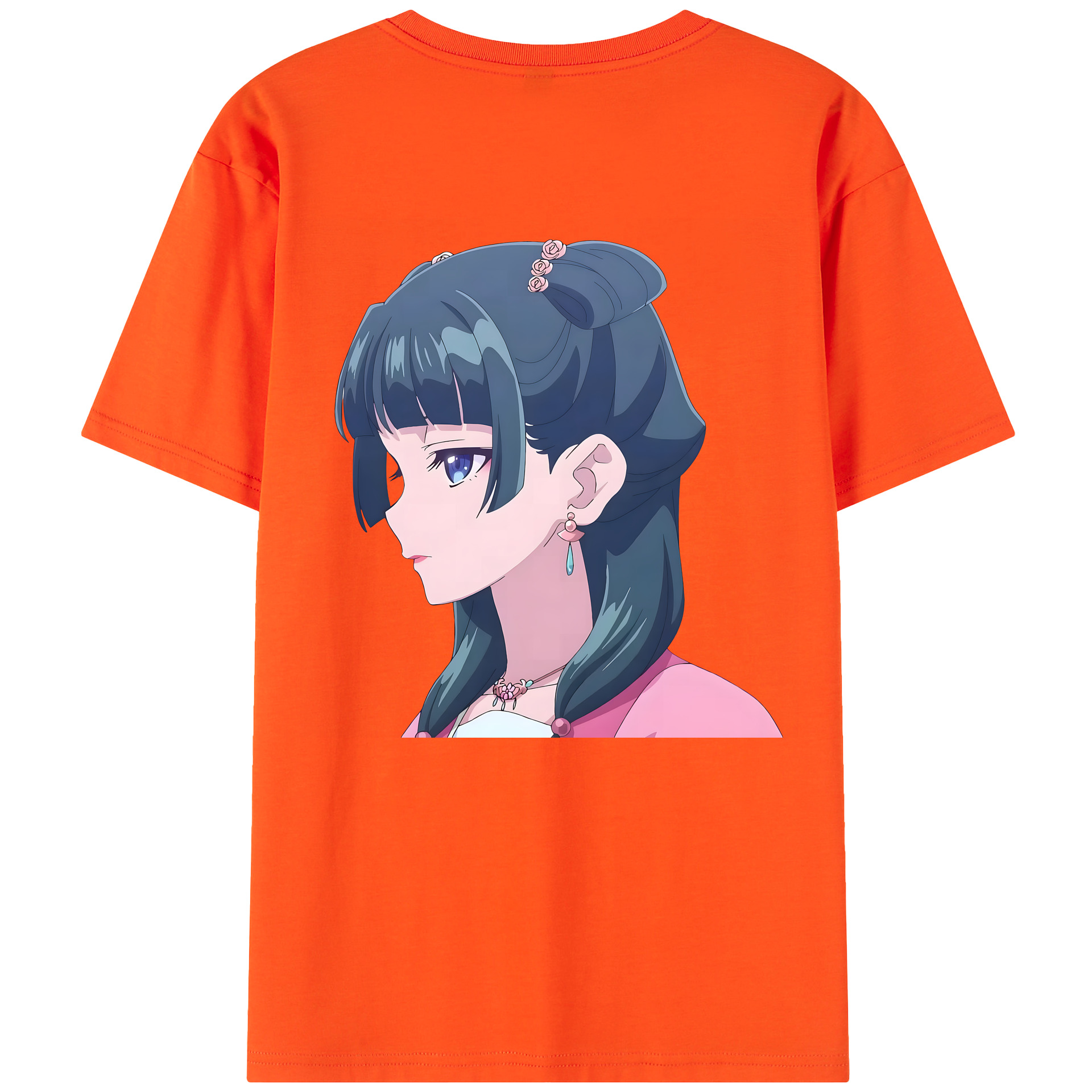 （画像用） 薬屋のひとりごと The Apothecary Diaries 綿100％半袖Tシャツ（背面プリント）