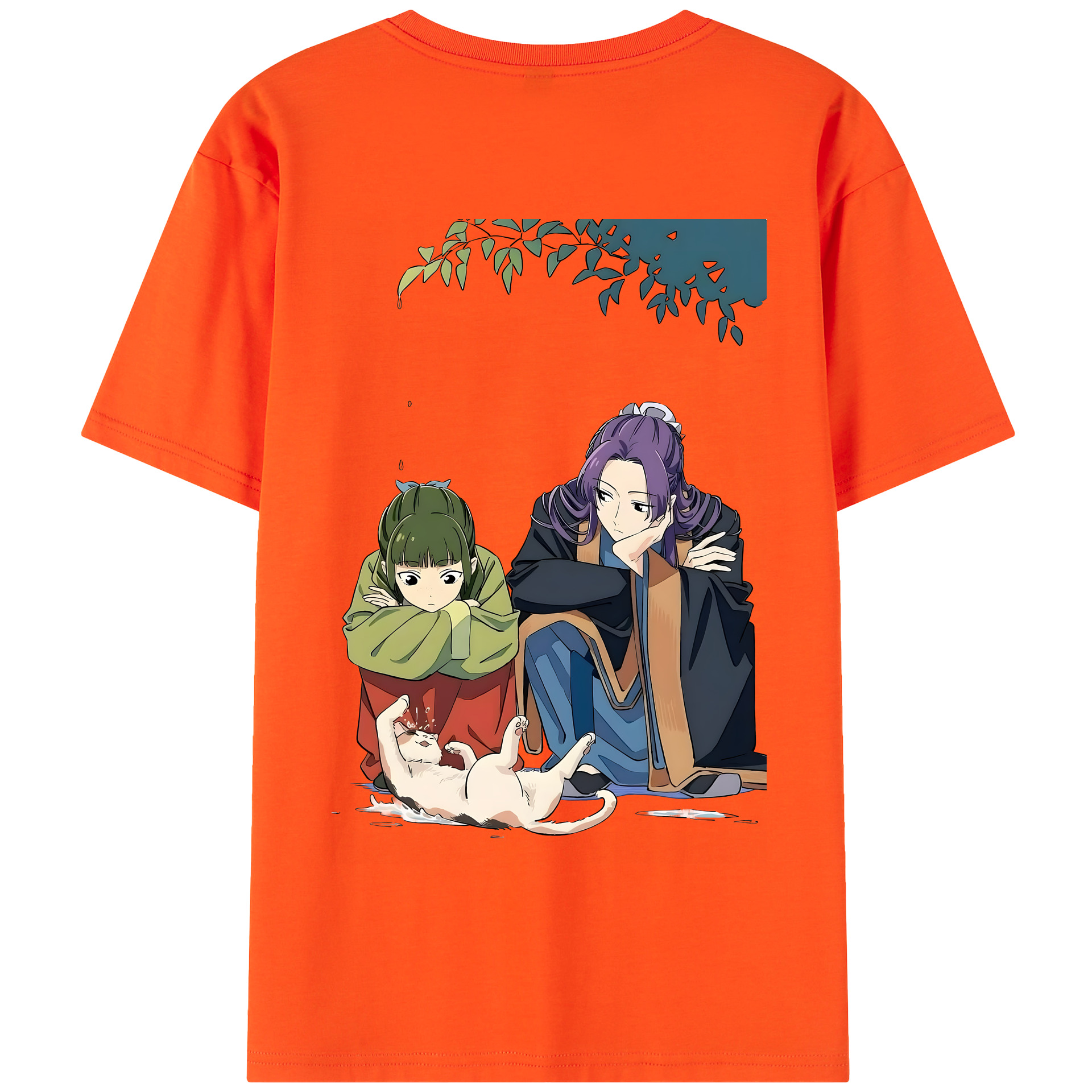 （画像用） 薬屋のひとりごと The Apothecary Diaries 綿100％半袖Tシャツ（背面プリント）