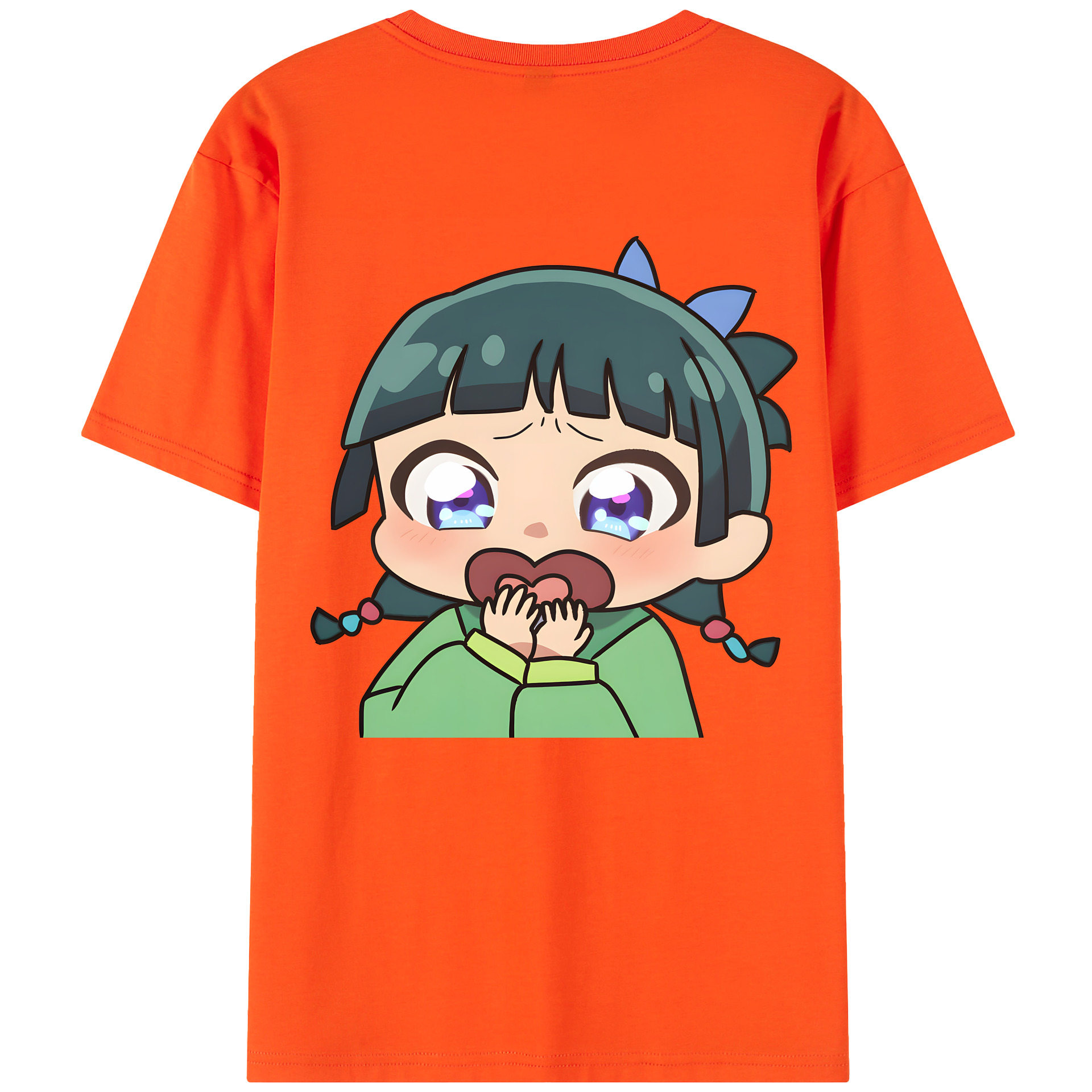 （画像用） 薬屋のひとりごと The Apothecary Diaries 綿100％半袖Tシャツ（背面プリント）