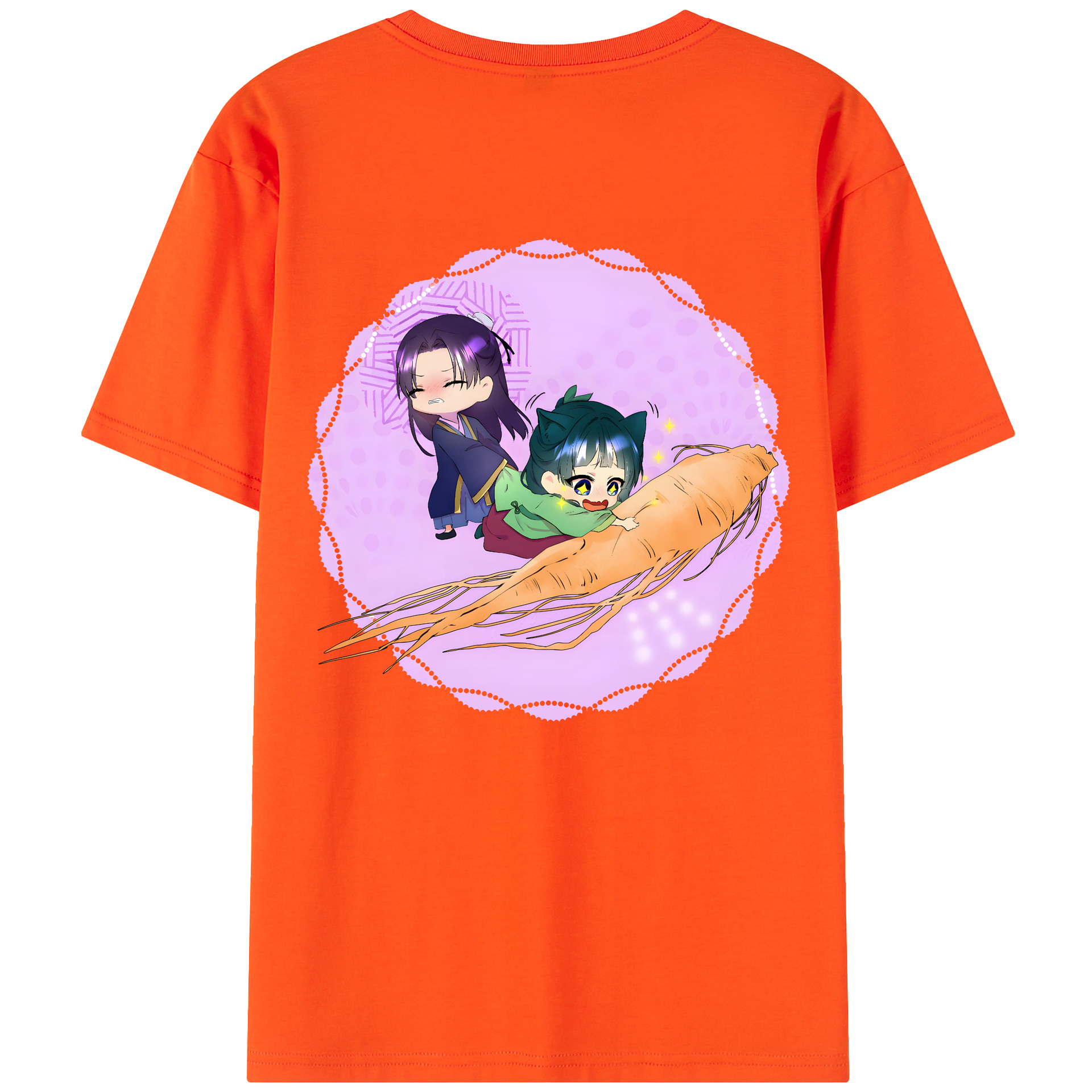 （画像用） 薬屋のひとりごと The Apothecary Diaries 綿100％半袖Tシャツ（背面プリント）
