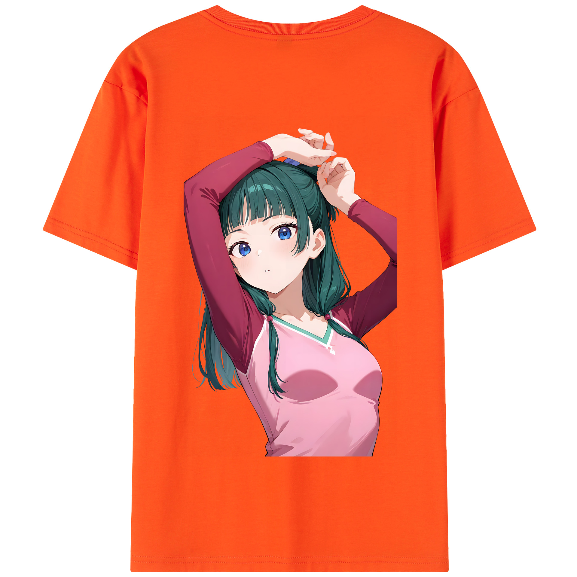 （画像用） 薬屋のひとりごと The Apothecary Diaries 綿100％半袖Tシャツ（背面プリント）