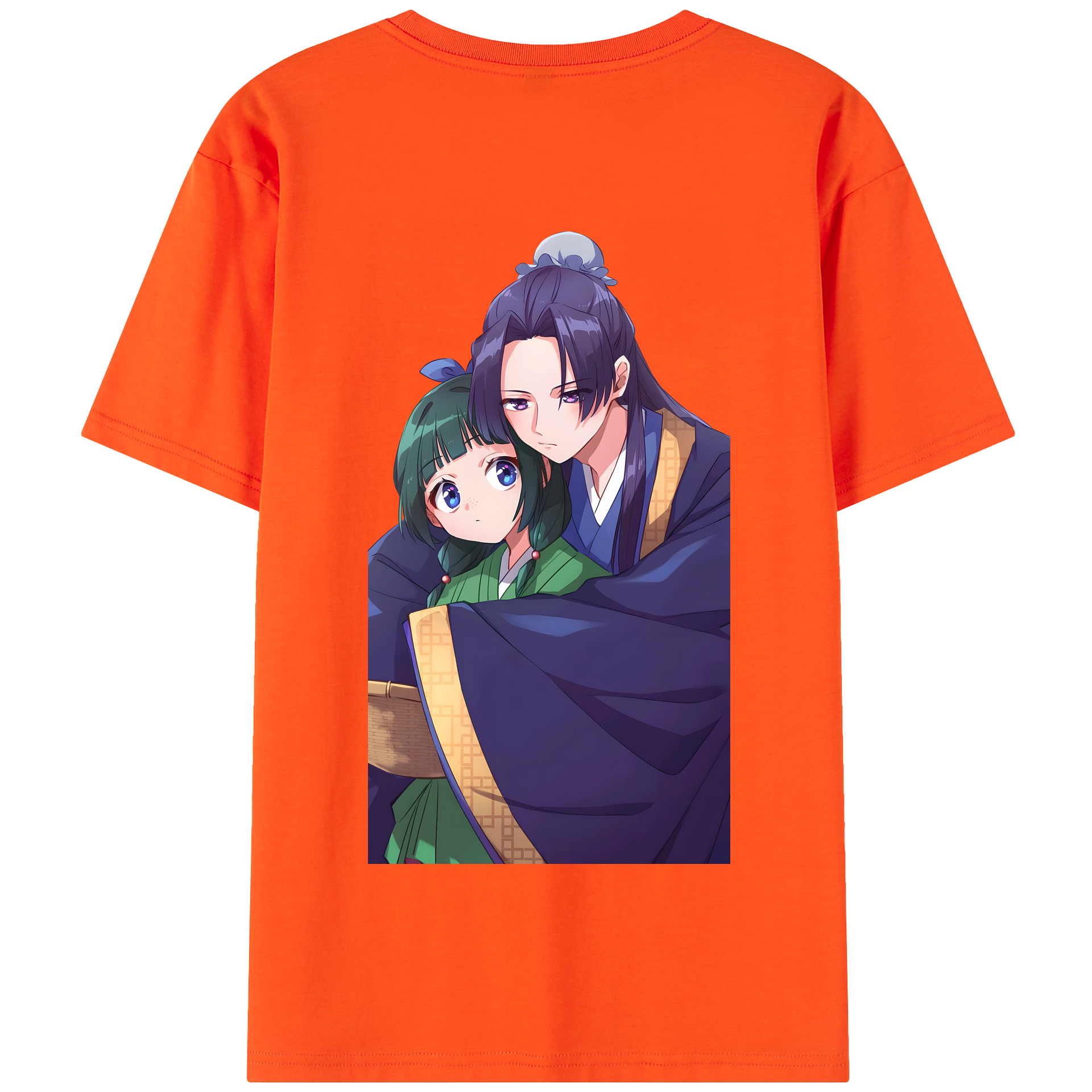 （画像用） 薬屋のひとりごと The Apothecary Diaries 綿100％半袖Tシャツ（背面プリント）