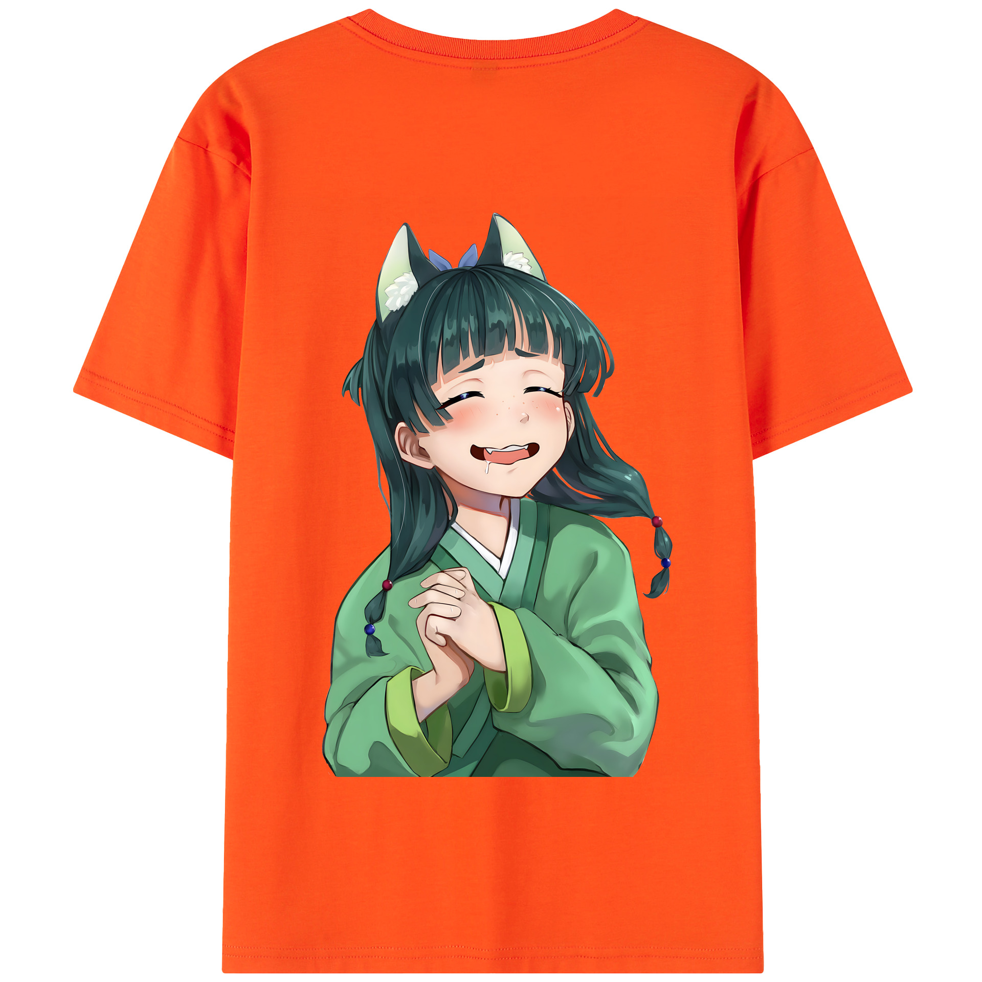 （画像用） 薬屋のひとりごと The Apothecary Diaries 綿100％半袖Tシャツ（背面プリント）