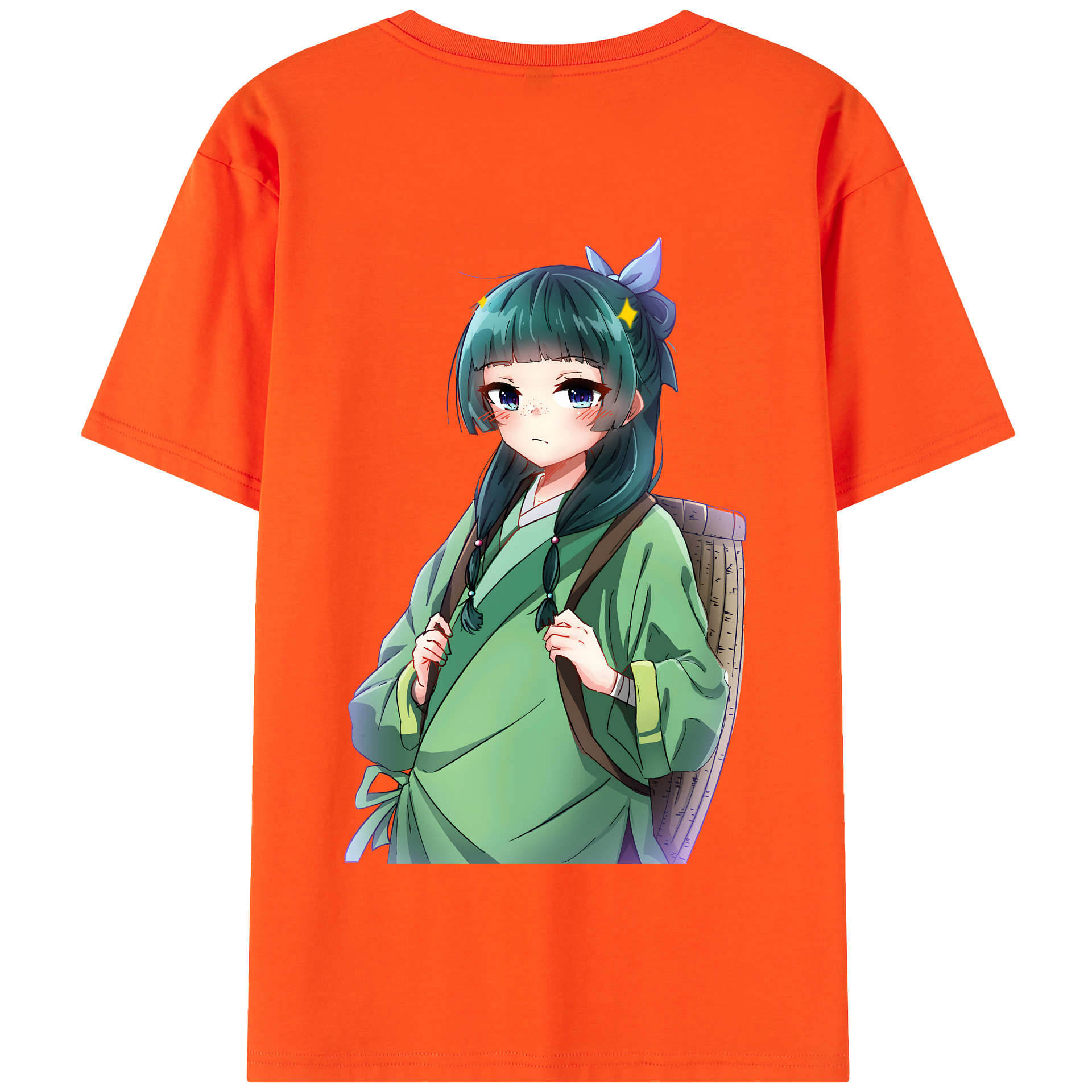 （画像用） 薬屋のひとりごと The Apothecary Diaries 綿100％半袖Tシャツ（背面プリント）