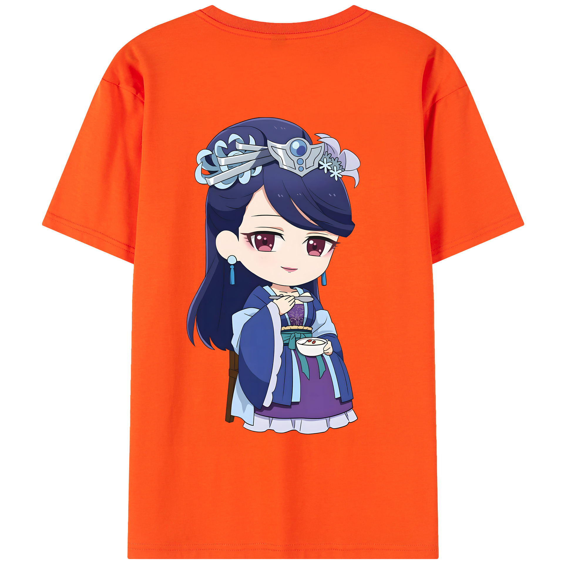 （画像用） 薬屋のひとりごと The Apothecary Diaries 綿100％半袖Tシャツ（背面プリント）
