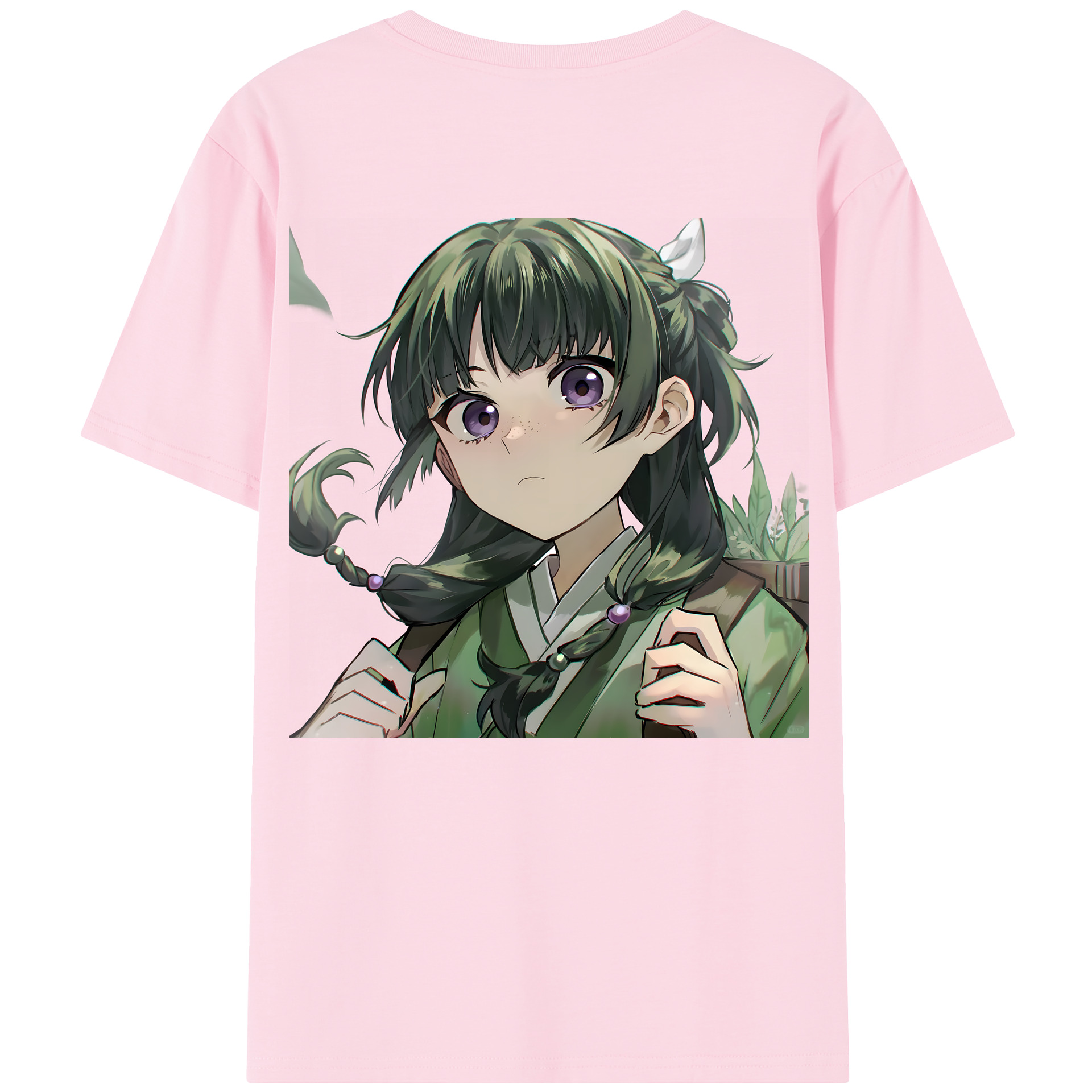 （画像用） 薬屋のひとりごと The Apothecary Diaries 綿100％半袖Tシャツ（背面プリント）