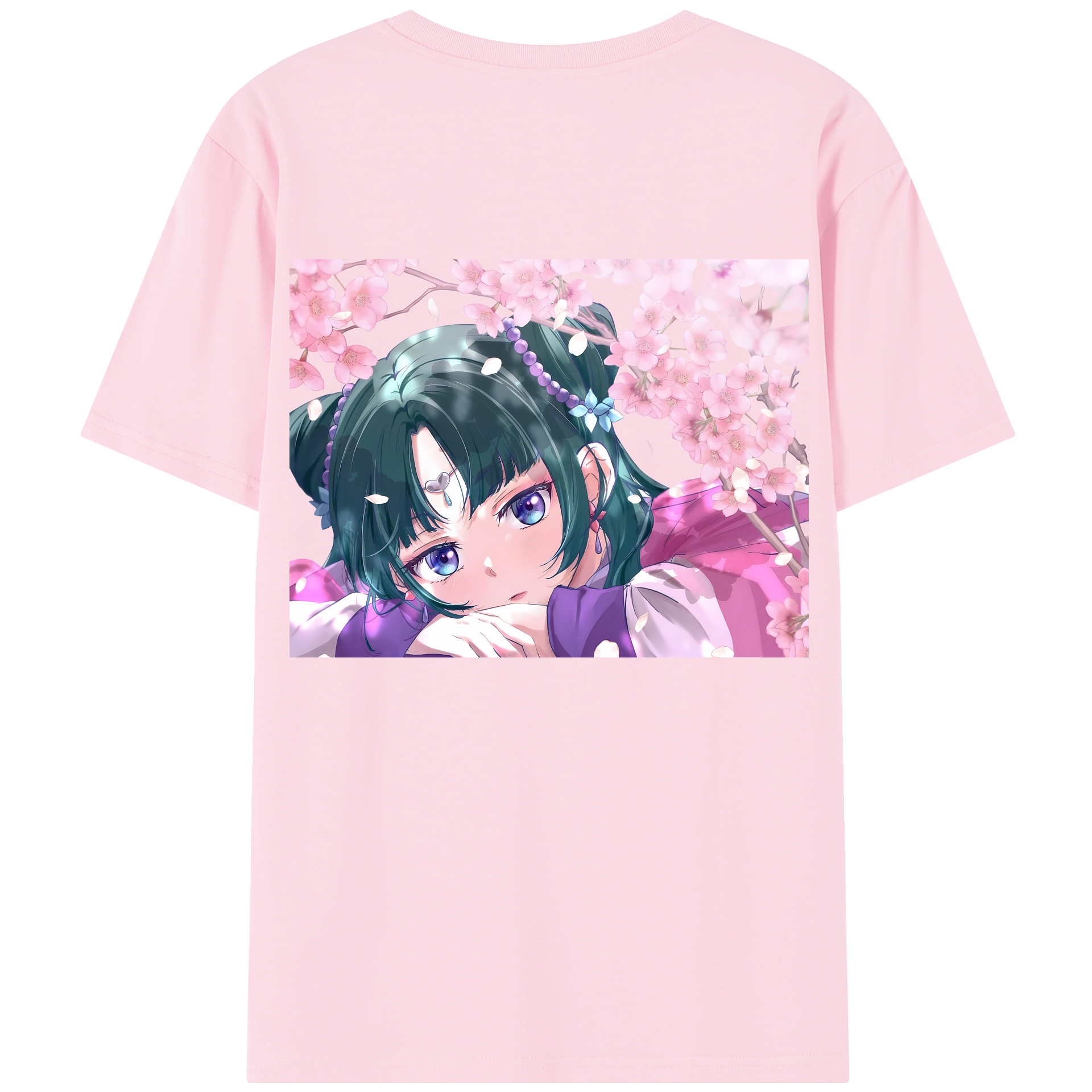 （画像用） 薬屋のひとりごと The Apothecary Diaries 綿100％半袖Tシャツ（背面プリント）